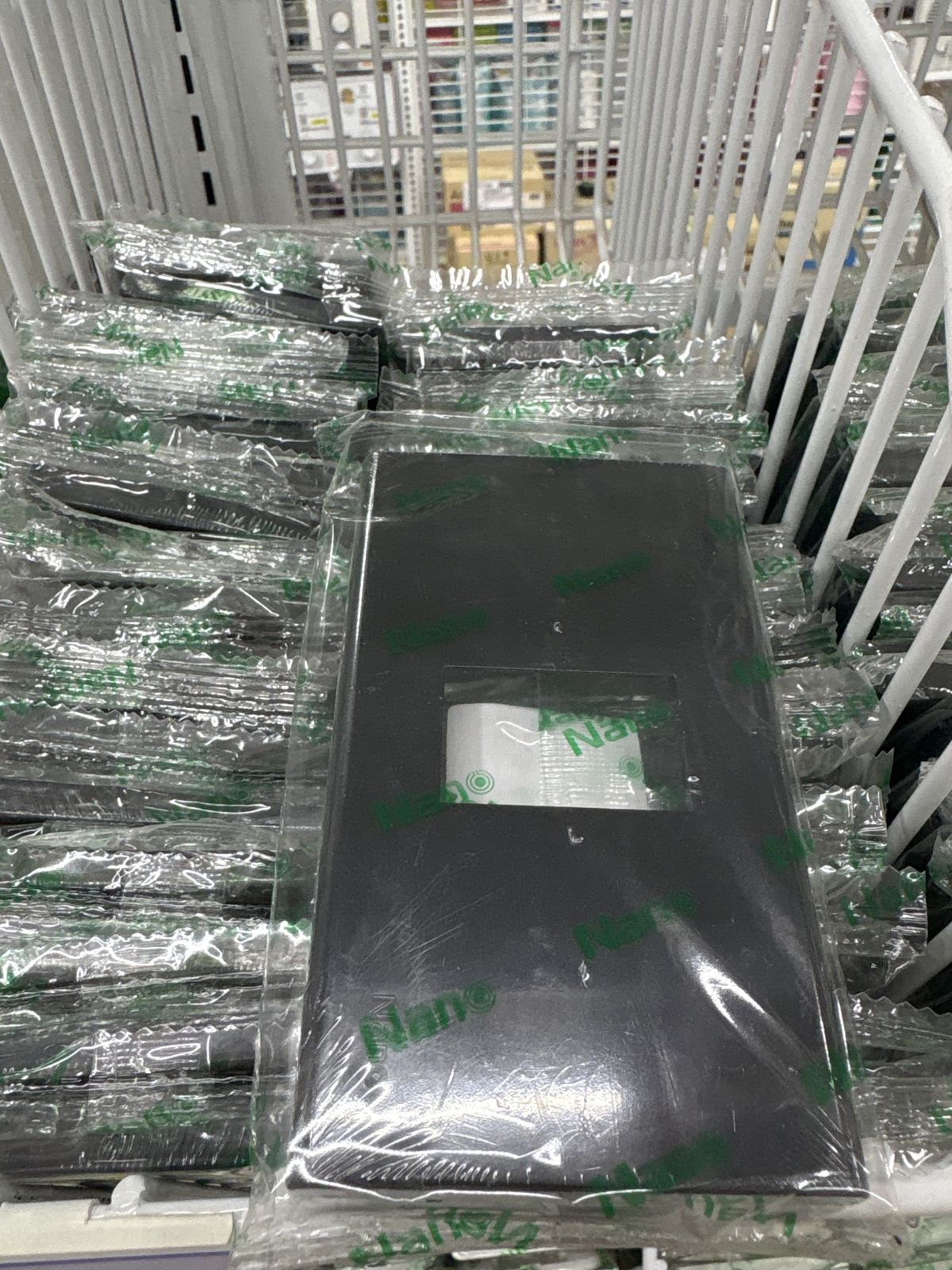 NANO-400-1B หน้ากาก Nano 1 ช่อง สีดำ