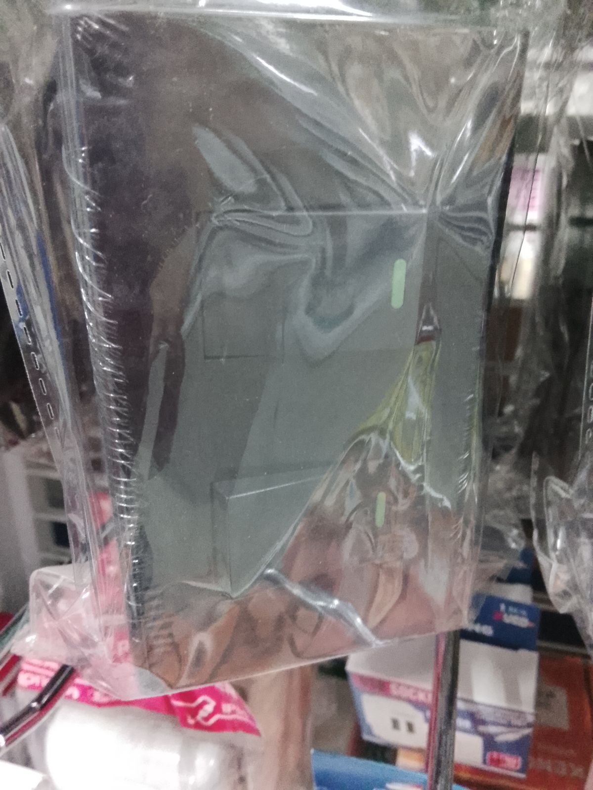 CS101-BB สวิตช์ 2 ช่อง  2*4 นิ้ว สีดำ NANO