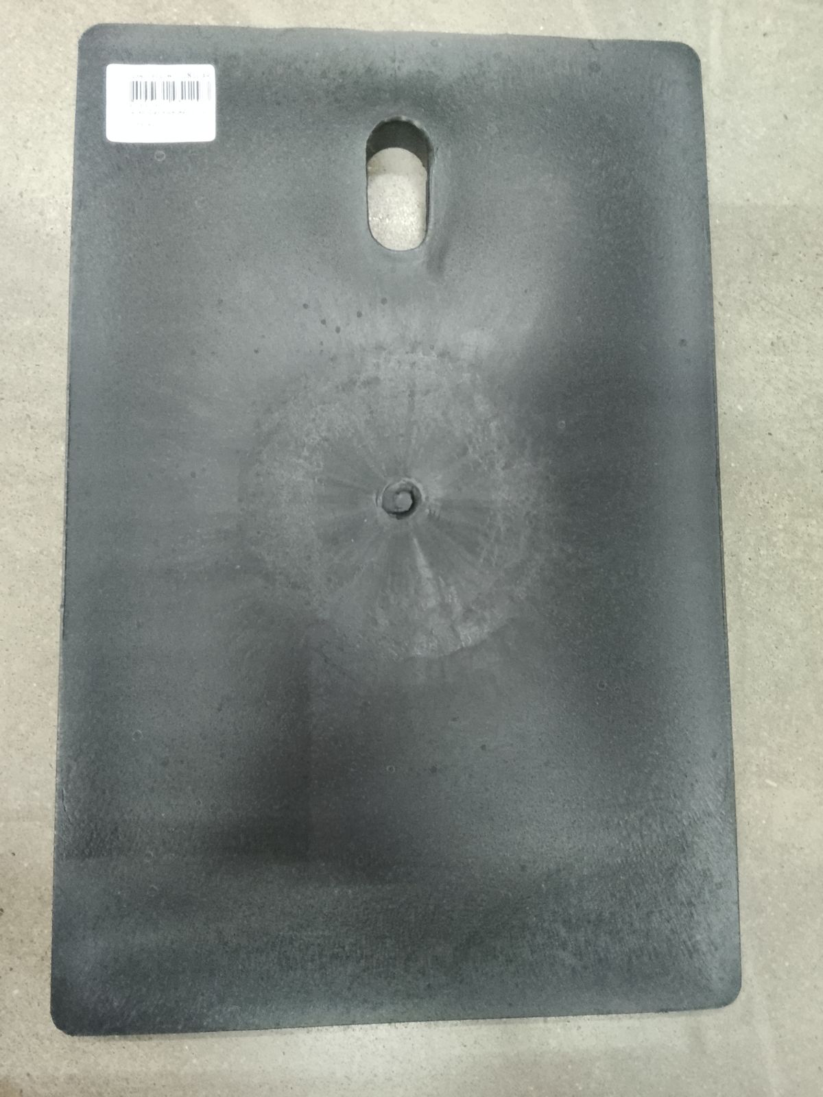 แผงรองมิเตอร์ พลาสติก ขนาด 20*30 ซม.