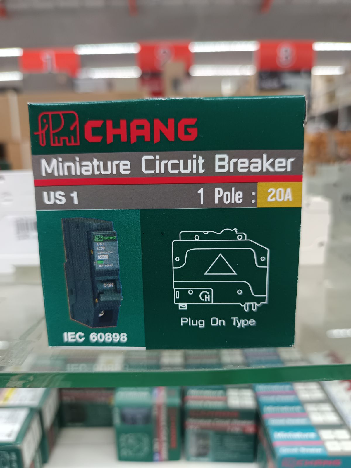 ลูกเซอร์กิต 1P-20A CHANG