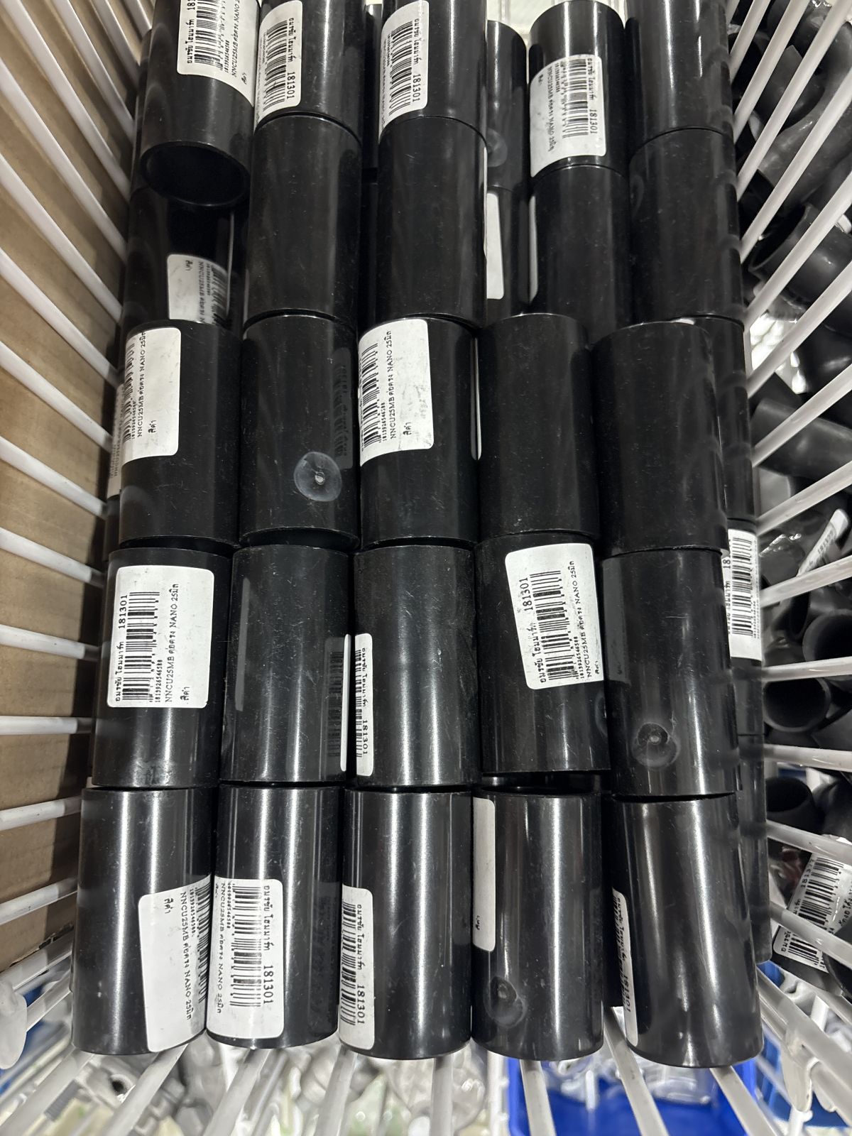 NNCU25MB ต่อตรง NANO 25มิล สีดำ