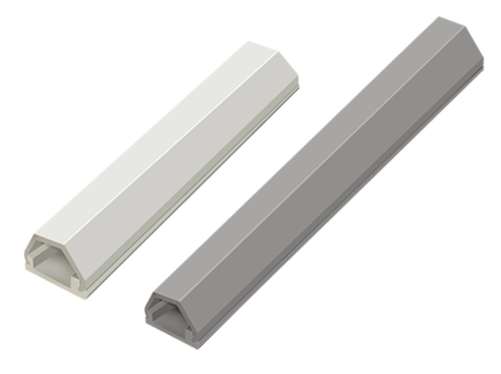NNTD104G รางร้อยสายไฟ DT NANO 12*25 สีเทา