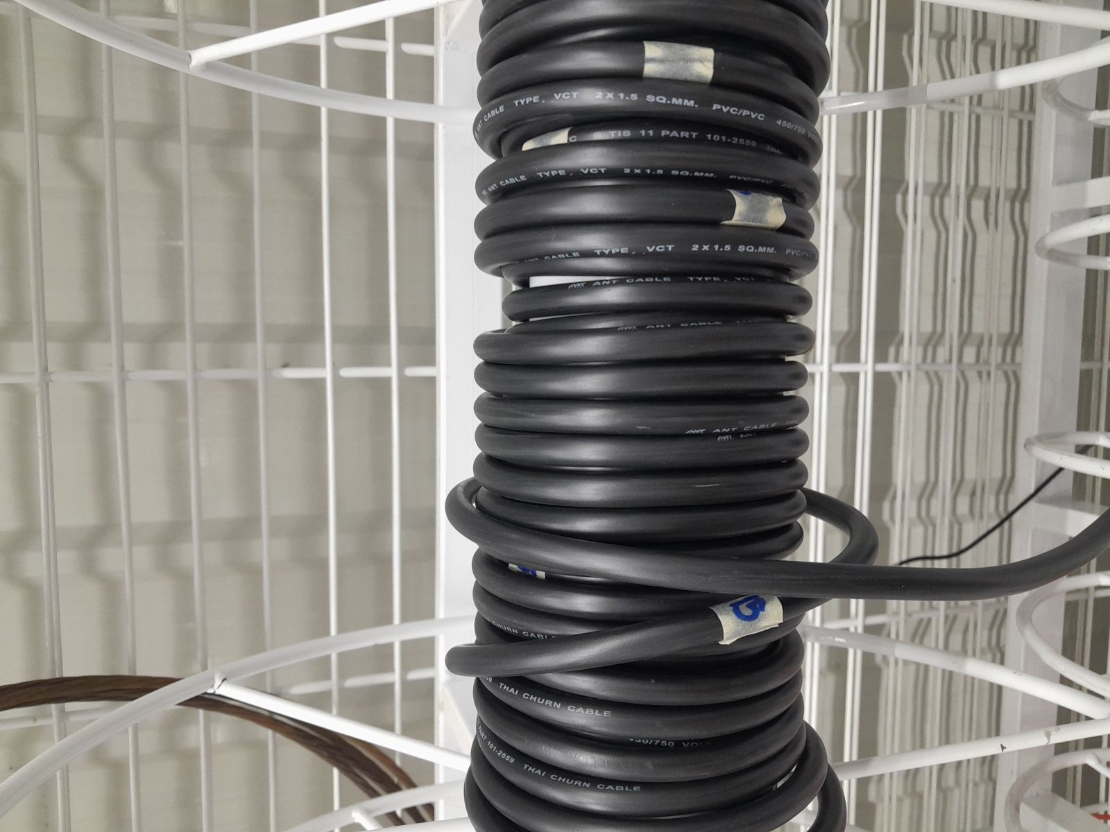 สายไฟหุ้มดำ VCT 2*1.5 UNITED/ANT (แบ่งเมตร)