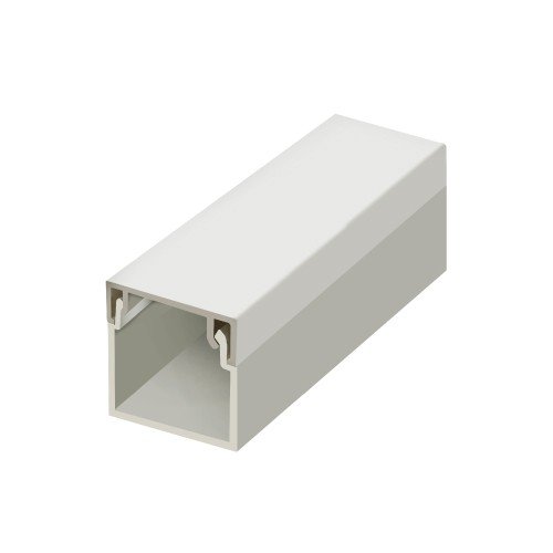 NNDT5050 รางร้อยสายไฟ DT NANO 50*50 สีขาว