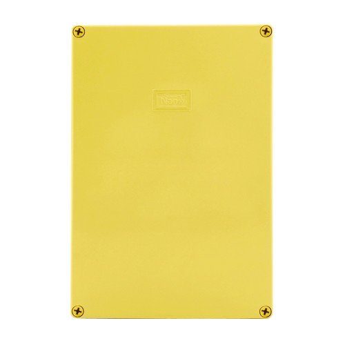 NANO-207Y กล่องกันน้ำพลาสติก (8*12*4) สีเหลือง