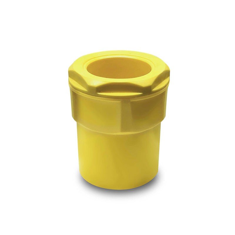 NNCN15Y คอนเนคเตอร์ NANO เหลือง PVC 3/8" (10 ตัว)
