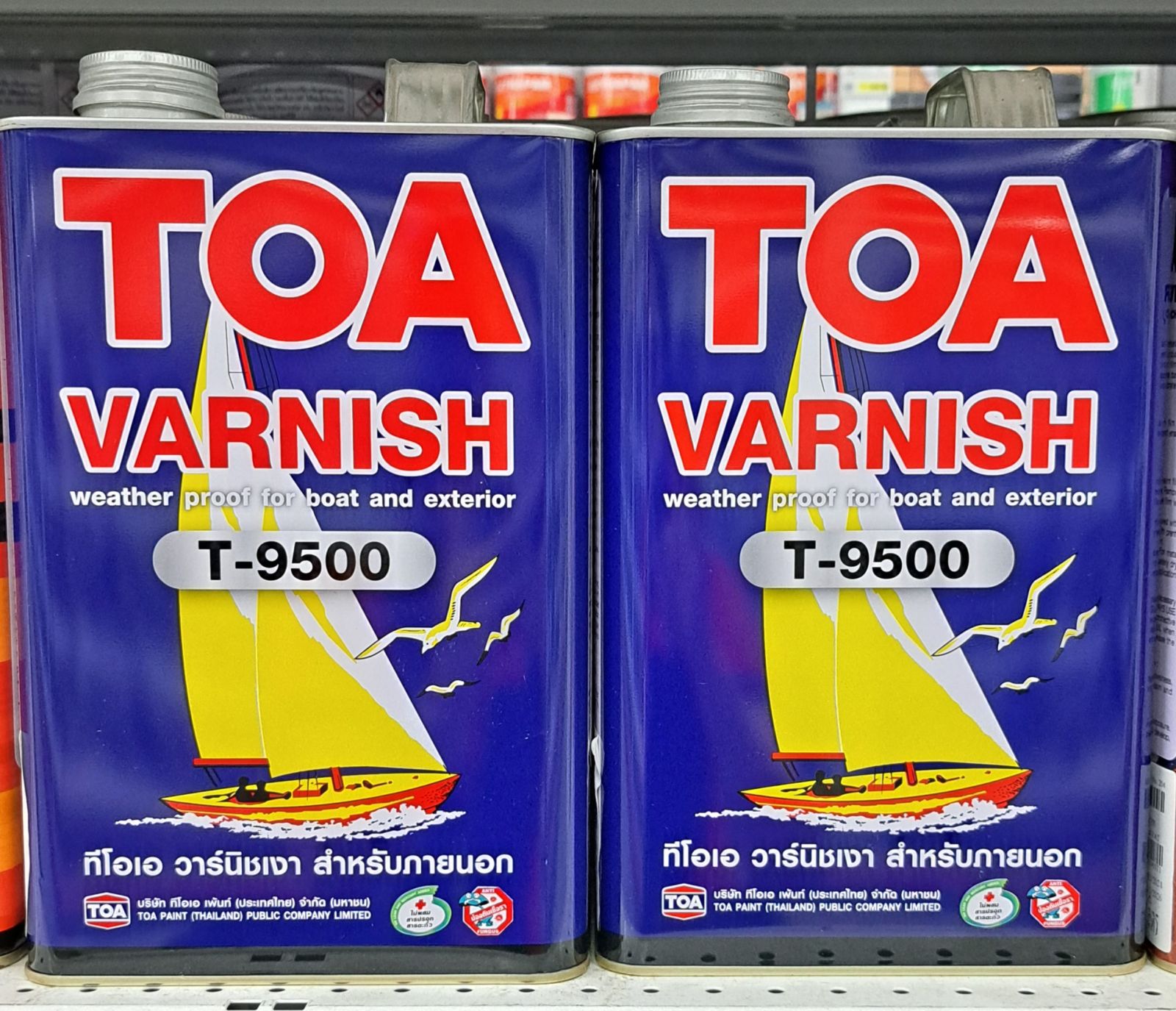 วานิชภายนอก TOA 1 แกลลอน T9500