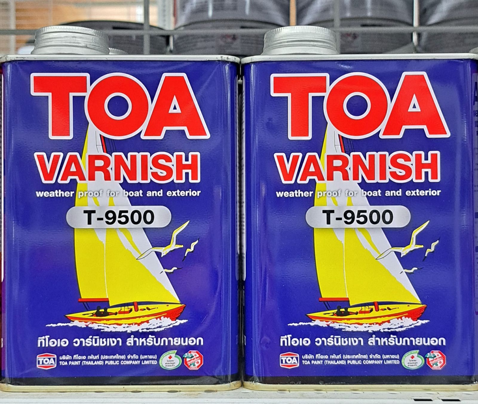 วานิชภายนอก TOA 1/4 กล. T9500