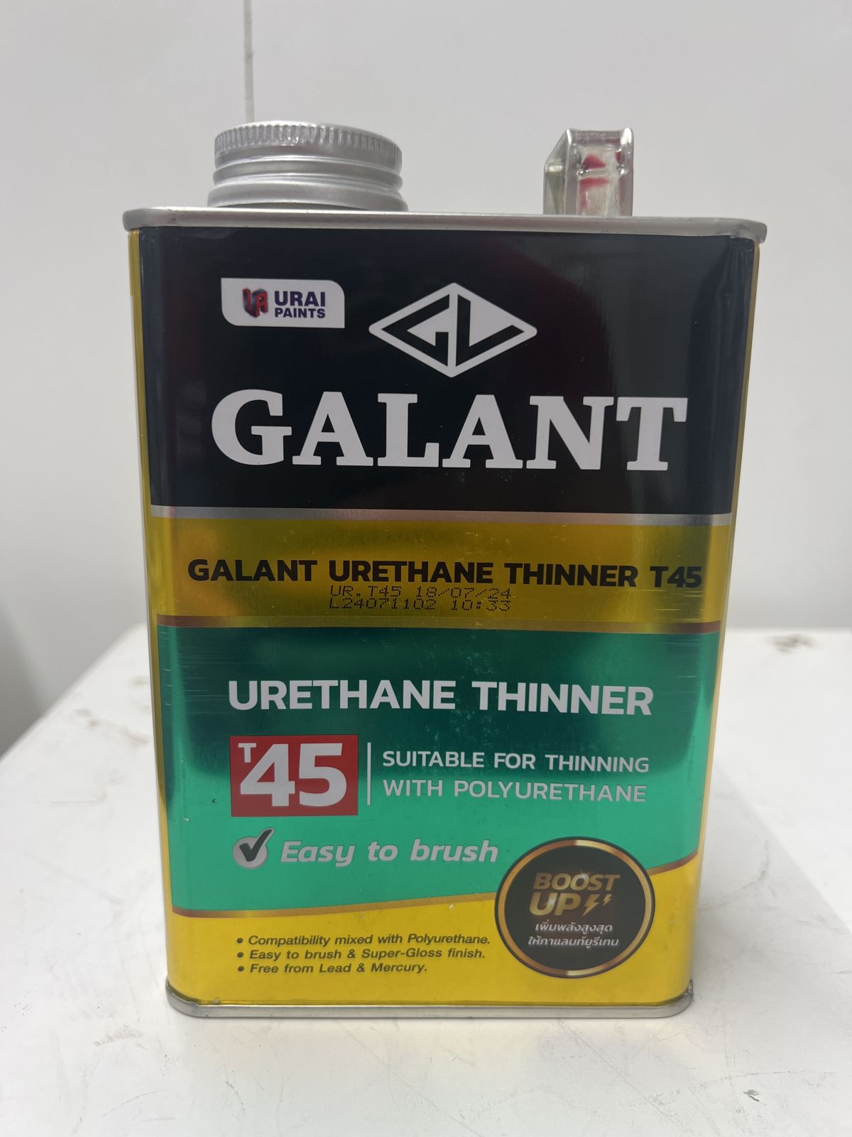 ทินเนอร์ยูรีเทน กาแลนท์ 1/4 กล.