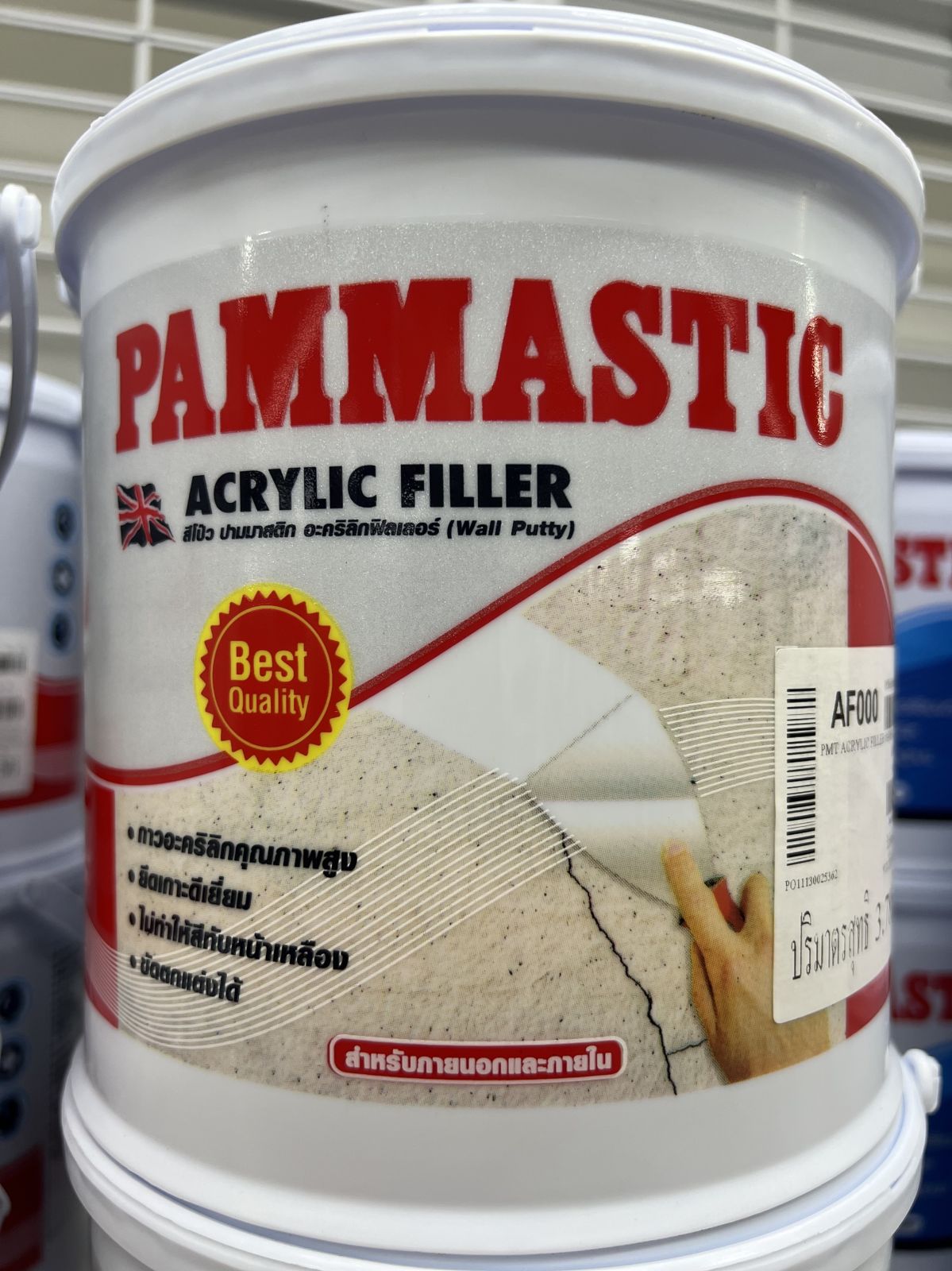 เคมีโป้วผนัง ปามมาสติก ฟิลเลอร์ 1 กล. AF000