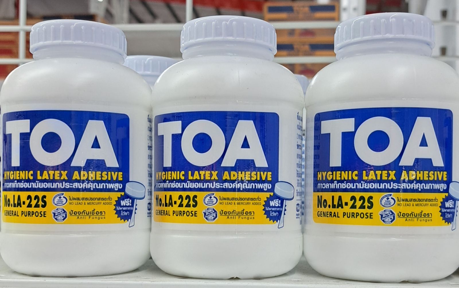 ทีโอเอ กาวลาเท็กซ์ LA-22S อเนกประสงค์ ขนาด 16 ออนซ์