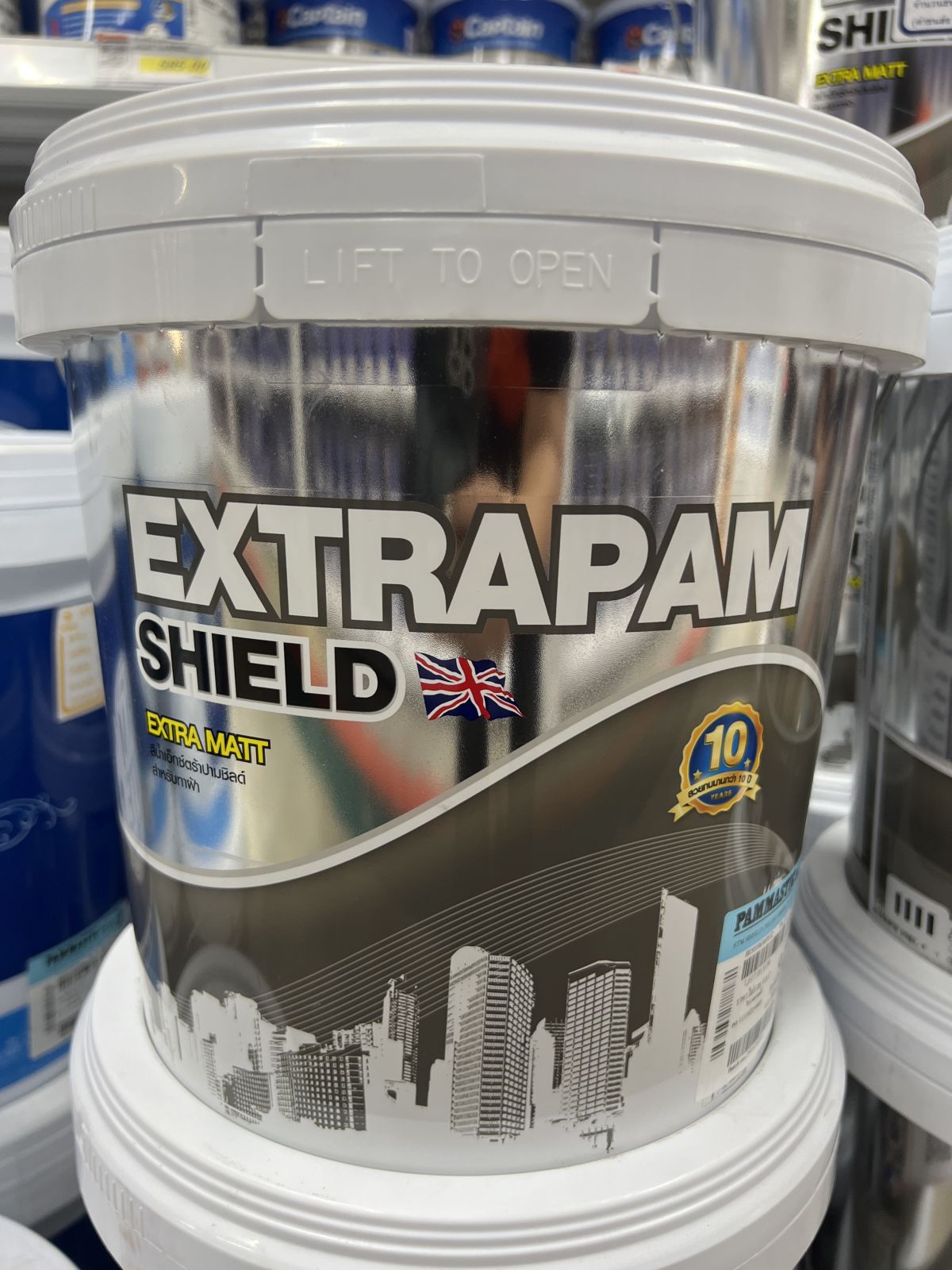 สีน้ำเอ็กซ์ตร้าปามชิลด์(นอก-ใน) ทาฝ้า เบส A 2.5กล.