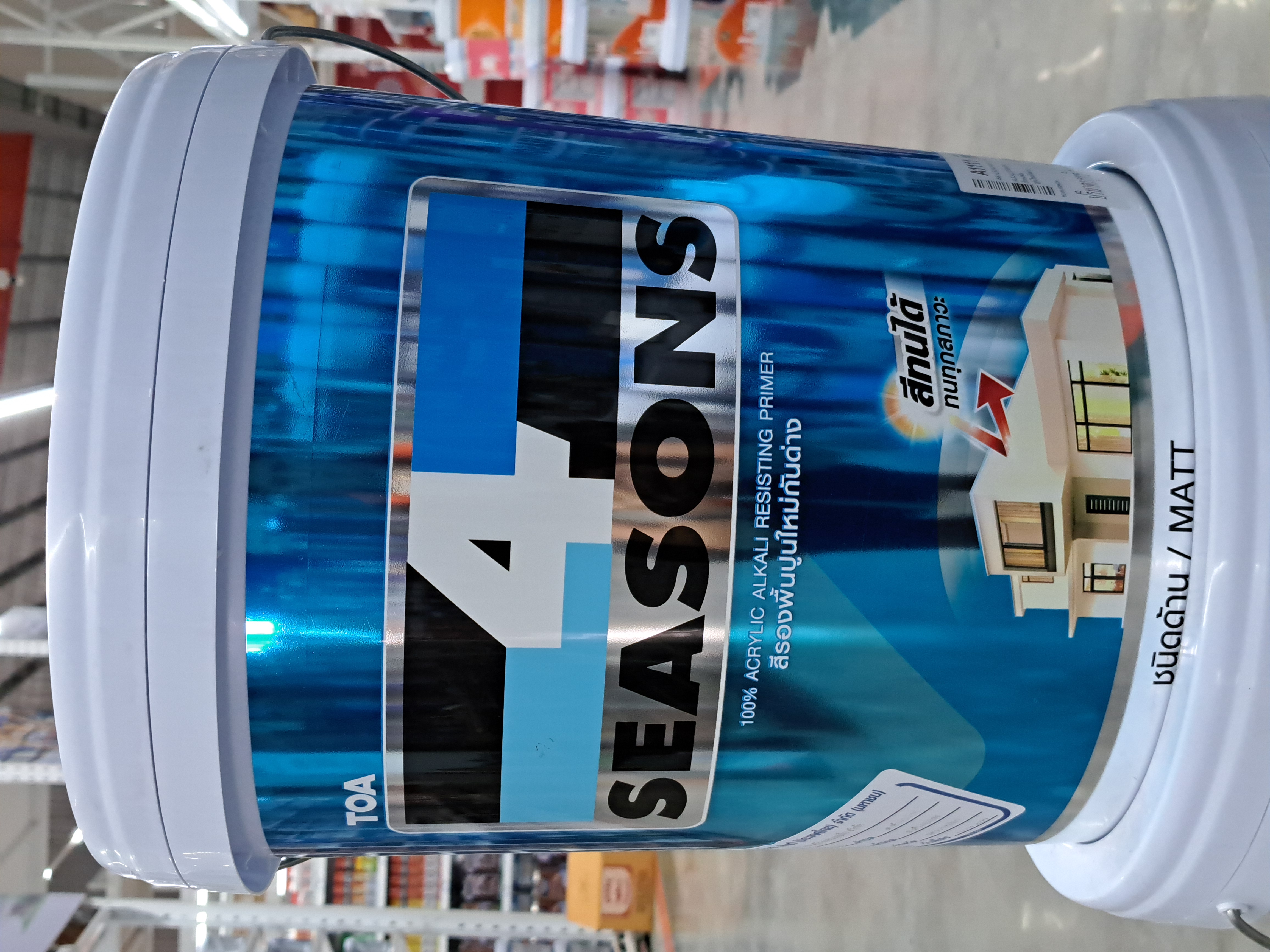 สีรองพื้นปูนใหม่ TOA โฟร์ซีซั่นส์ 5 กล. #A1111