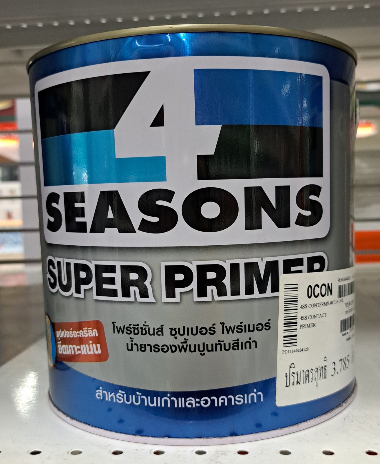 สีรองพื้นปูนเก่า TOA โฟร์ซีซั่นส์ 1 กล. #0CON