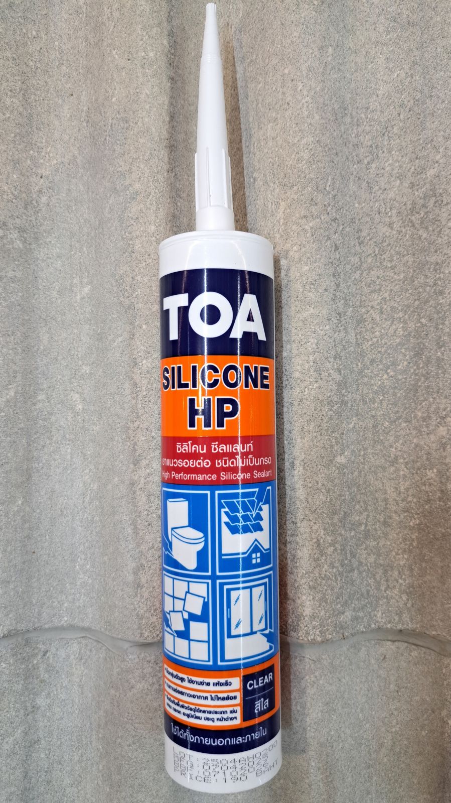 ทีโอเอ ซิลิโคน ซีลแลนท์(ชนิดไม่กรด) #สีใส