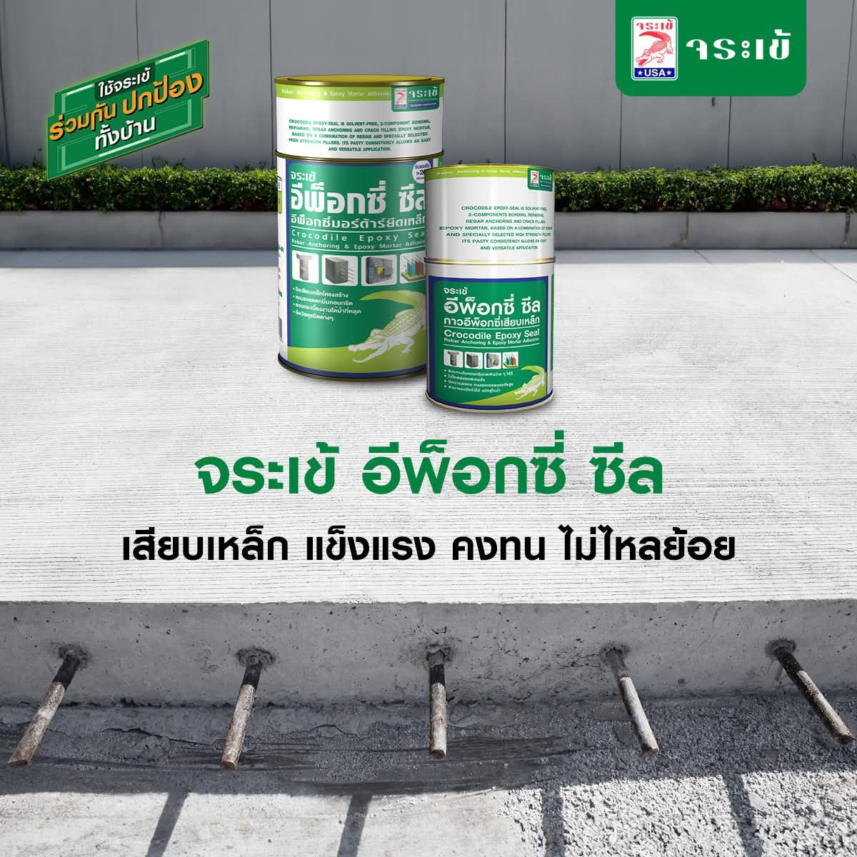 อีพ็อคซี่ซีล จระเข้ 1 กก.