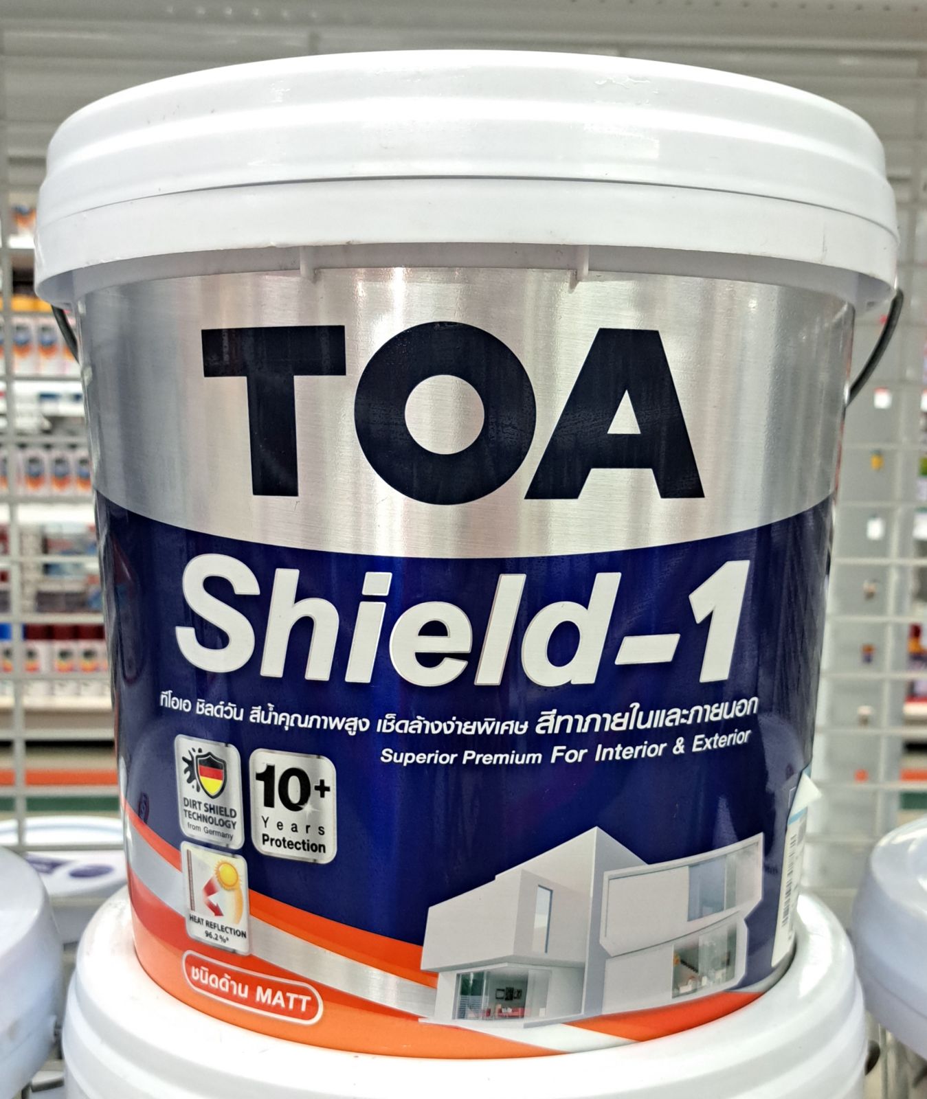 ทีโอเอ ชิลด์วัน นาโน ด้าน ภายนอก เบส B 2.5 GL