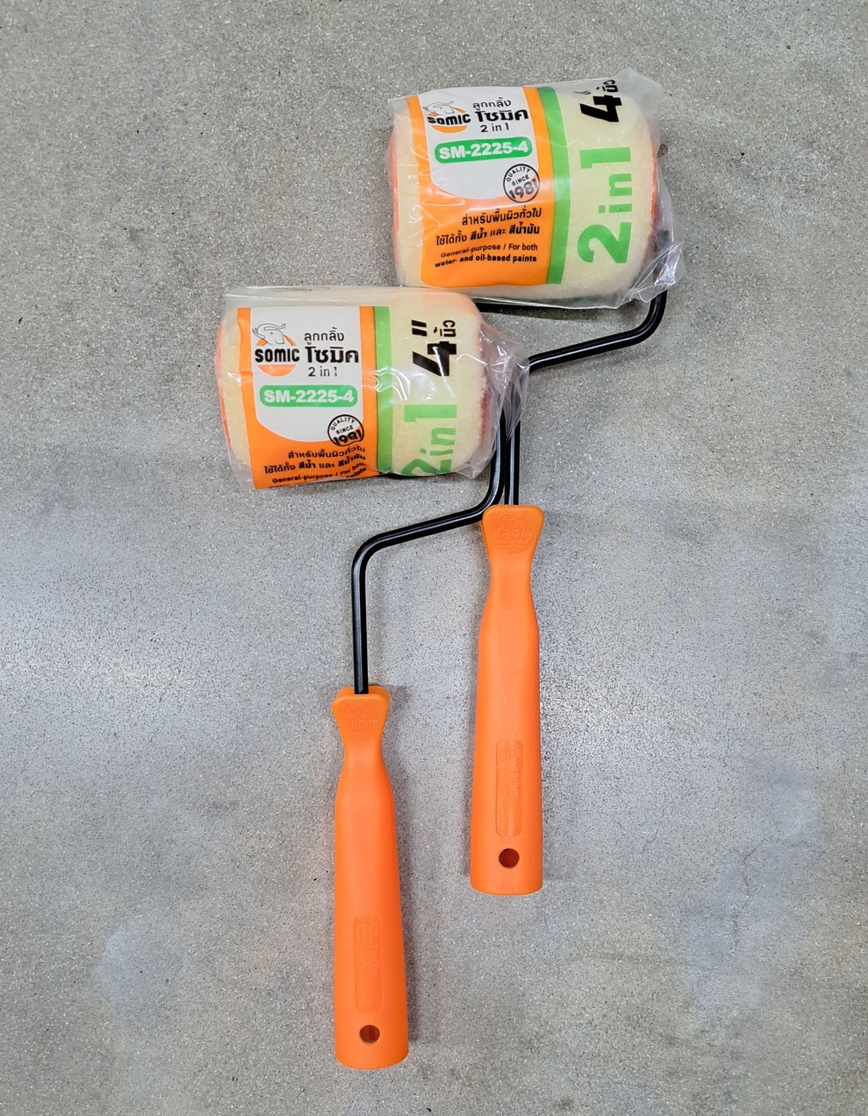 ลูกกลิ้งทาสี 4" SOMIC