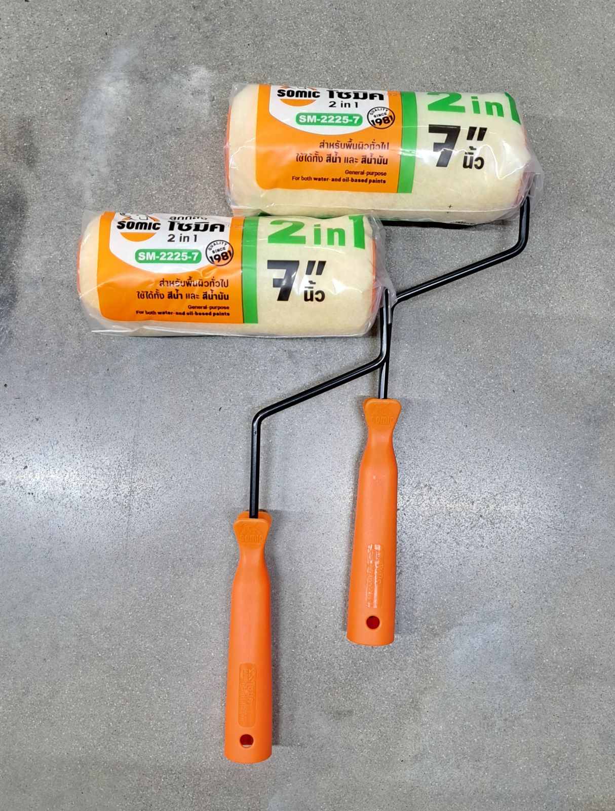 ลูกกลิ้งทาสี 7" SOMIC