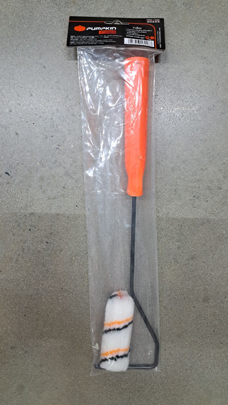 30225 ลูกกลิ้งทาสี PUMPKIN 4" มินิรุ่นมืออาชีพด้ามยาว 16" 