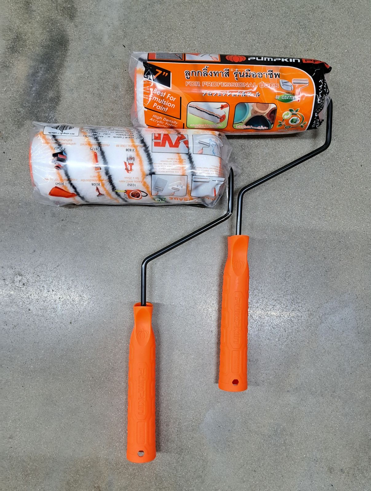 30215 ลูกกลิ้งทาสี PUMPKIN 7" รุ่นมืออาชีพ