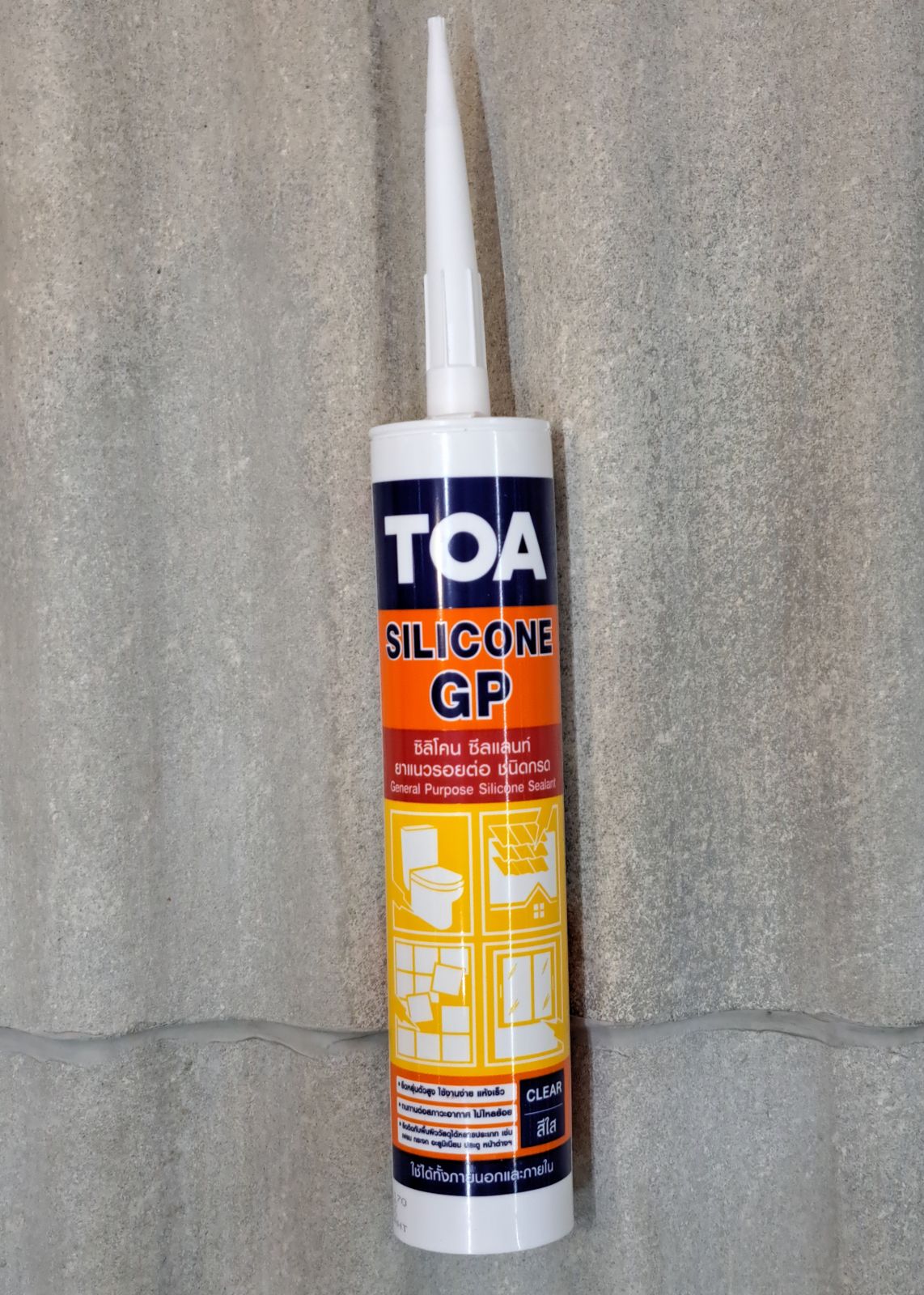 ทีโอเอ ซิลิโคน ซีลแลนท์(ชนิดกรด) #สีใส