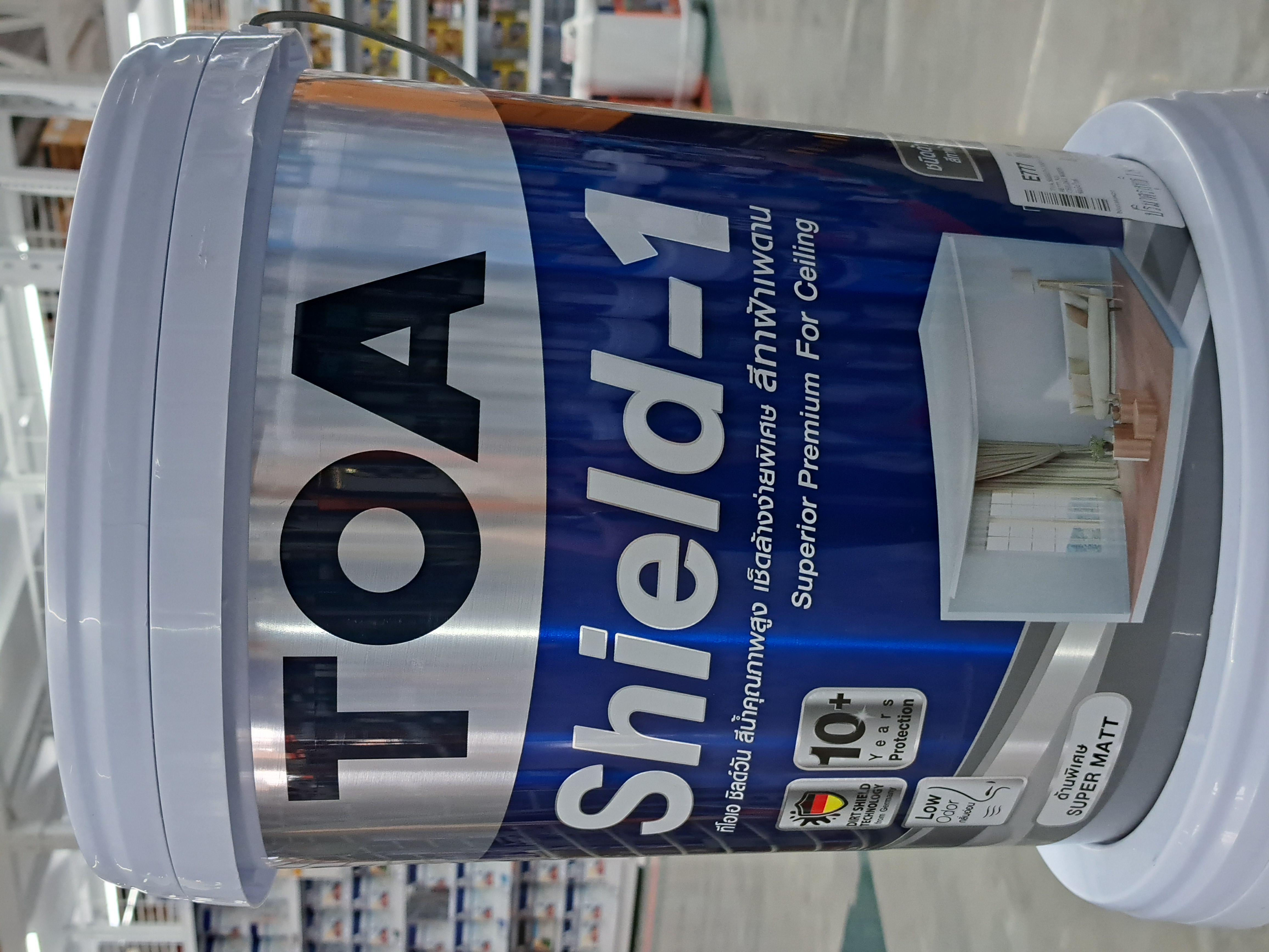 ทีโอเอ ชิลด์วัน นาโน ด้าน ทาฝ้าเพดาน 5 กล. #E777