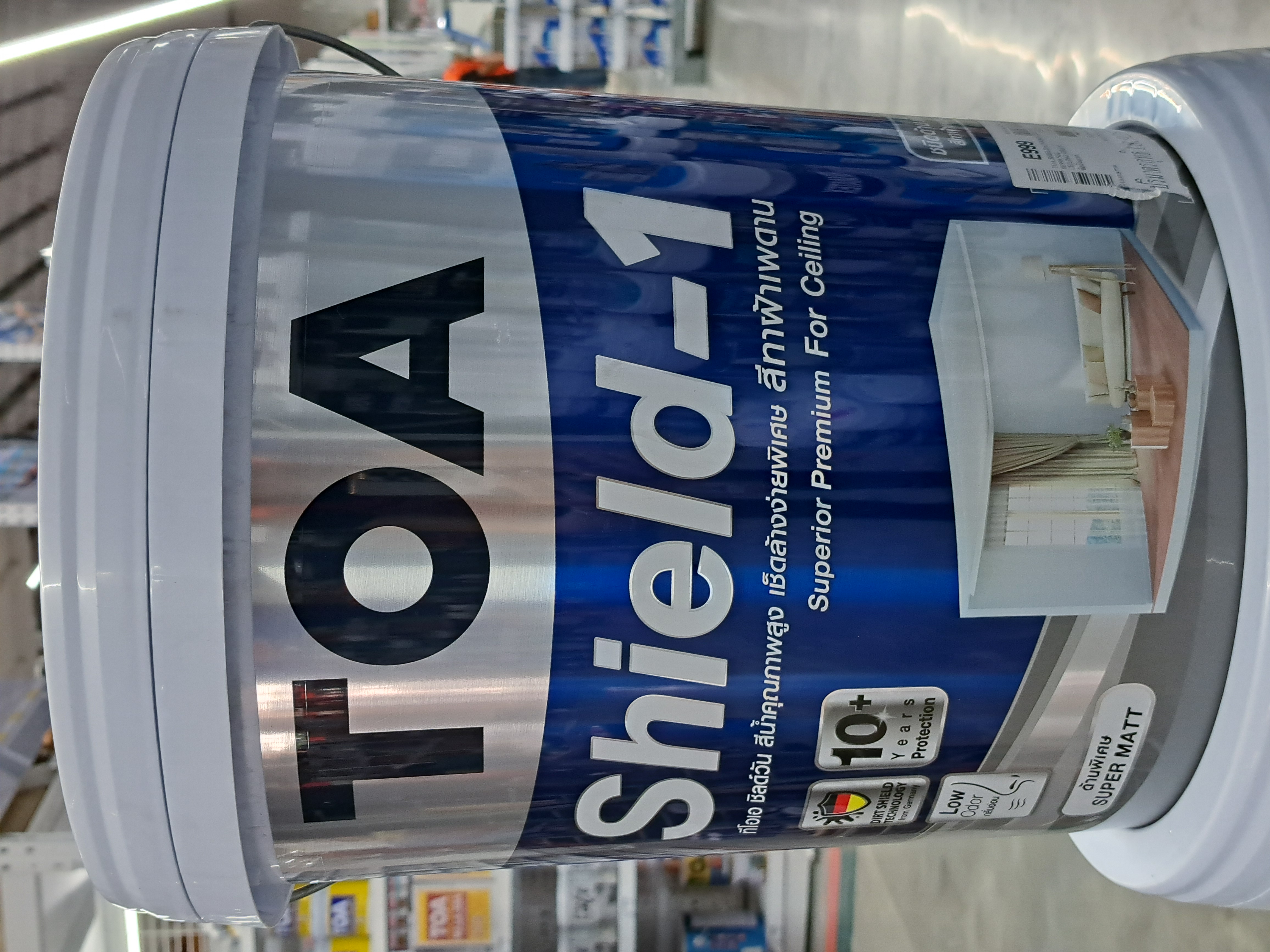 ทีโอเอ ชิลด์วัน นาโน ด้าน ทาฝ้าเพดาน 5 กล. #E999