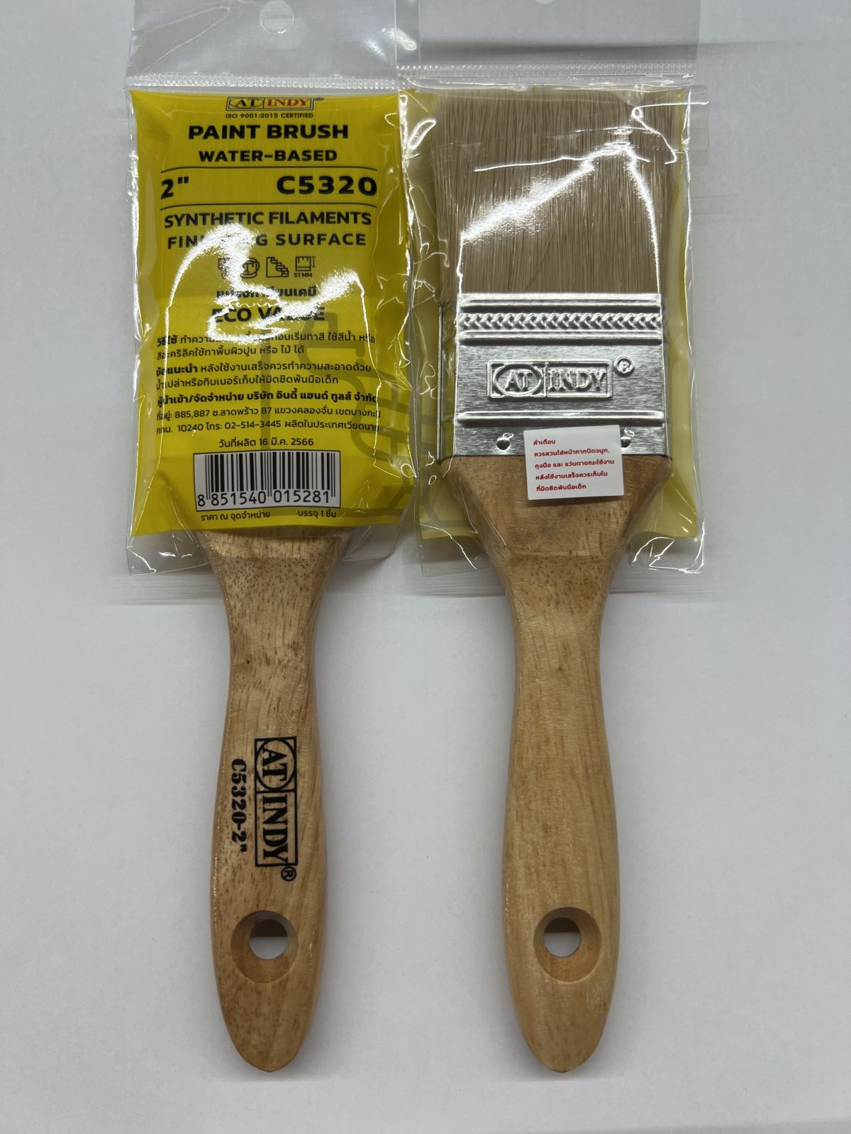 C5320 แปรงทาสีขนเคมี ขนาด 2" AT INDY