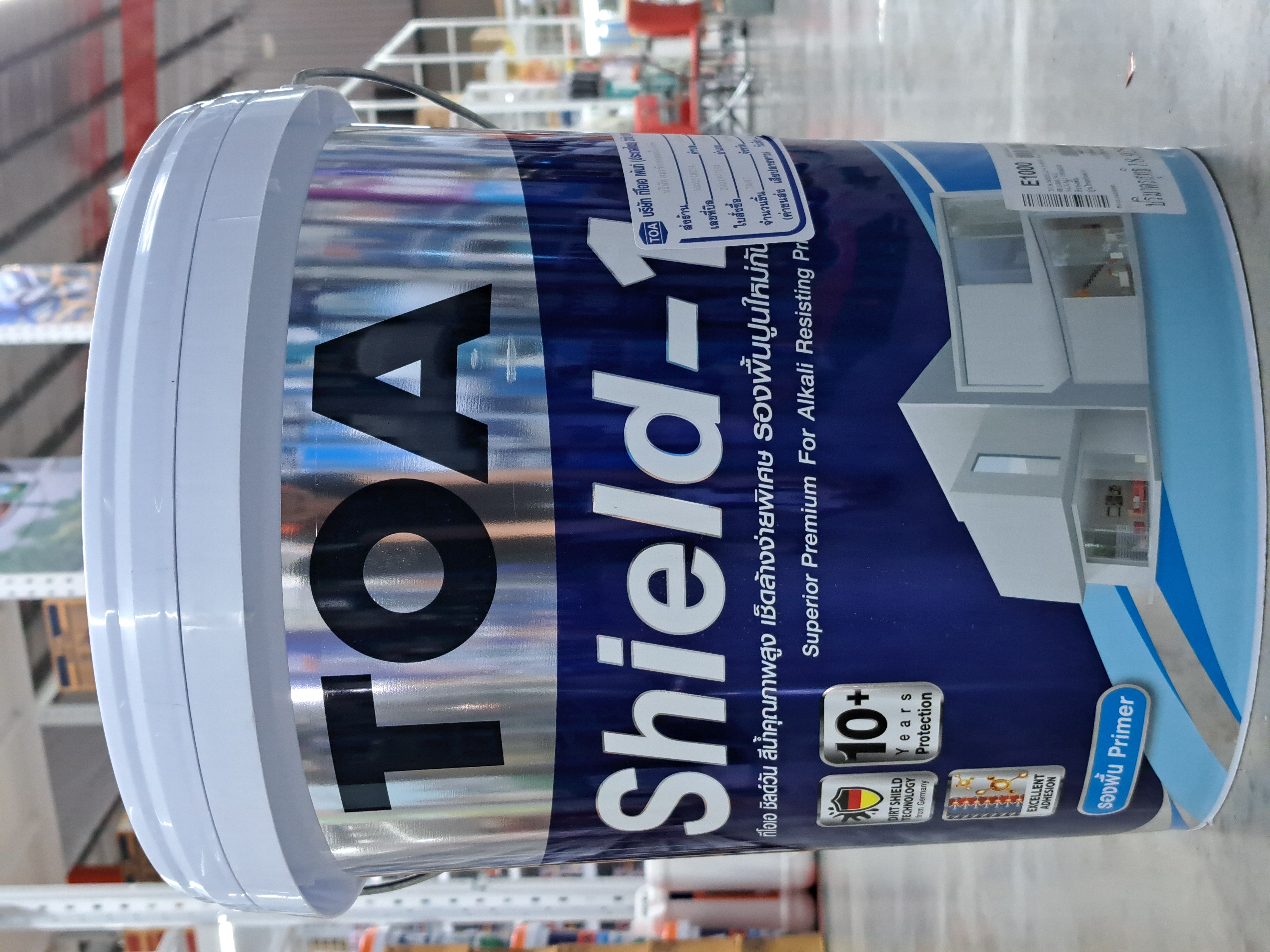 ทีโอเอ ชิลด์วัน นาโน สีรองพื้นปูนใหม่ 5 กล. #E1000