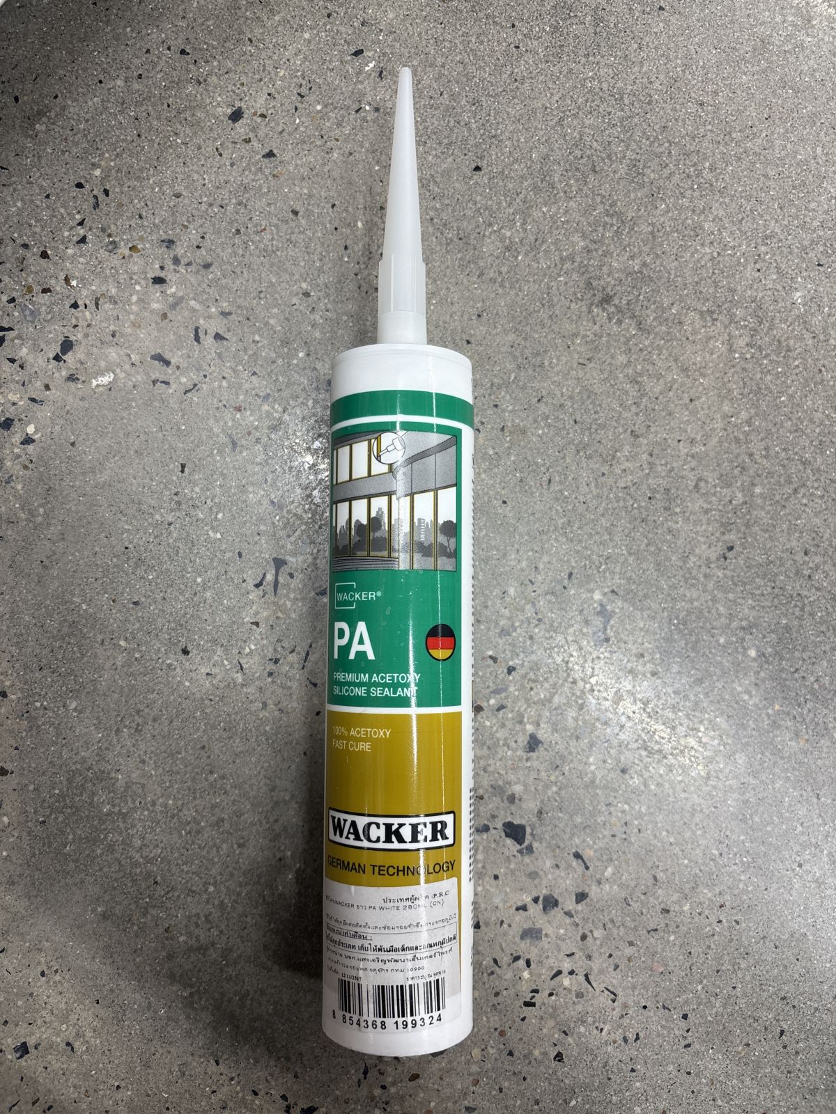 ซิลิโคน WACKER PA (แห้งเร็ว) #สีขาว