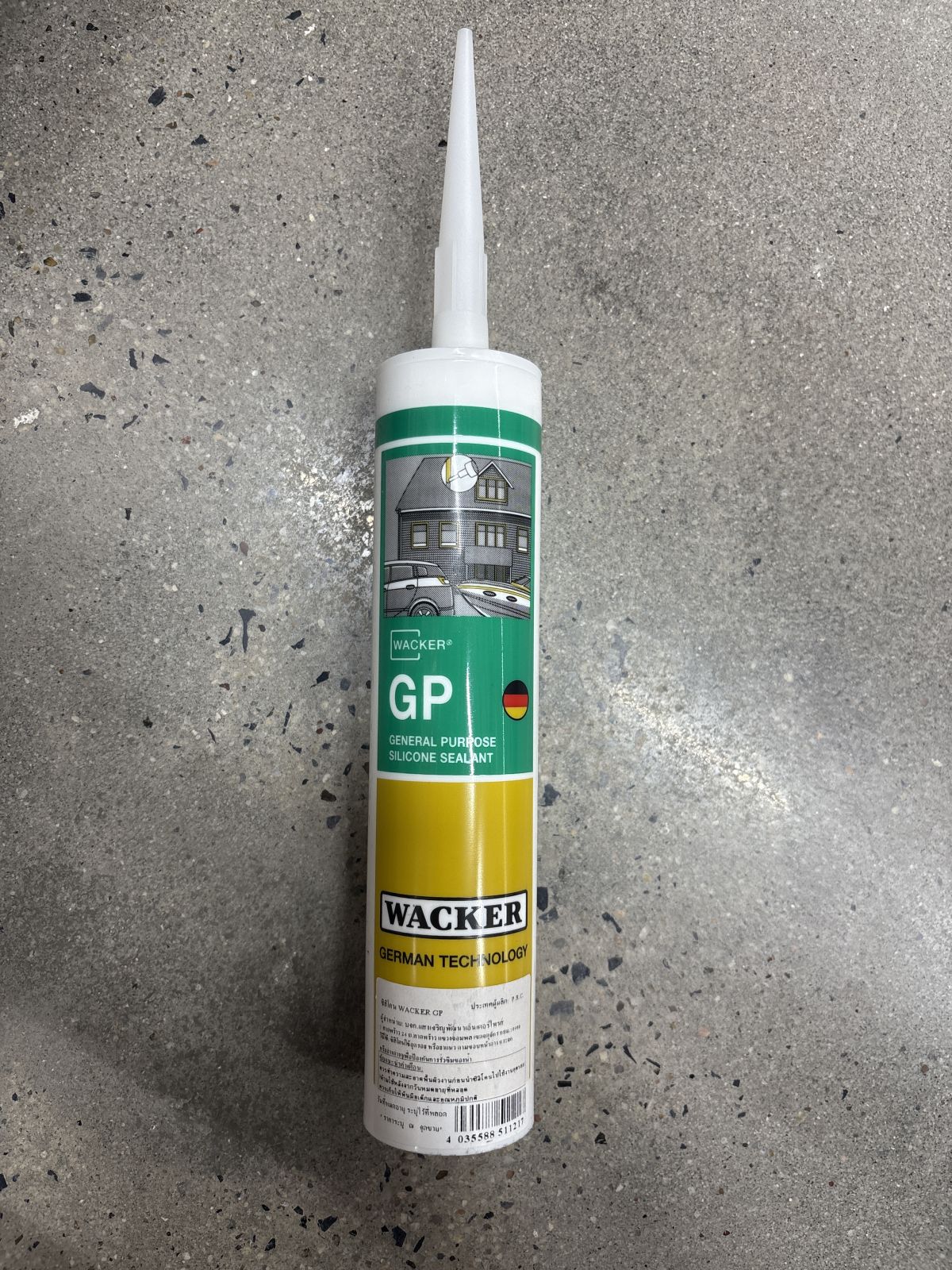 ซิลิโคน WACKER GP (มีกลิ่น) #สีขาว