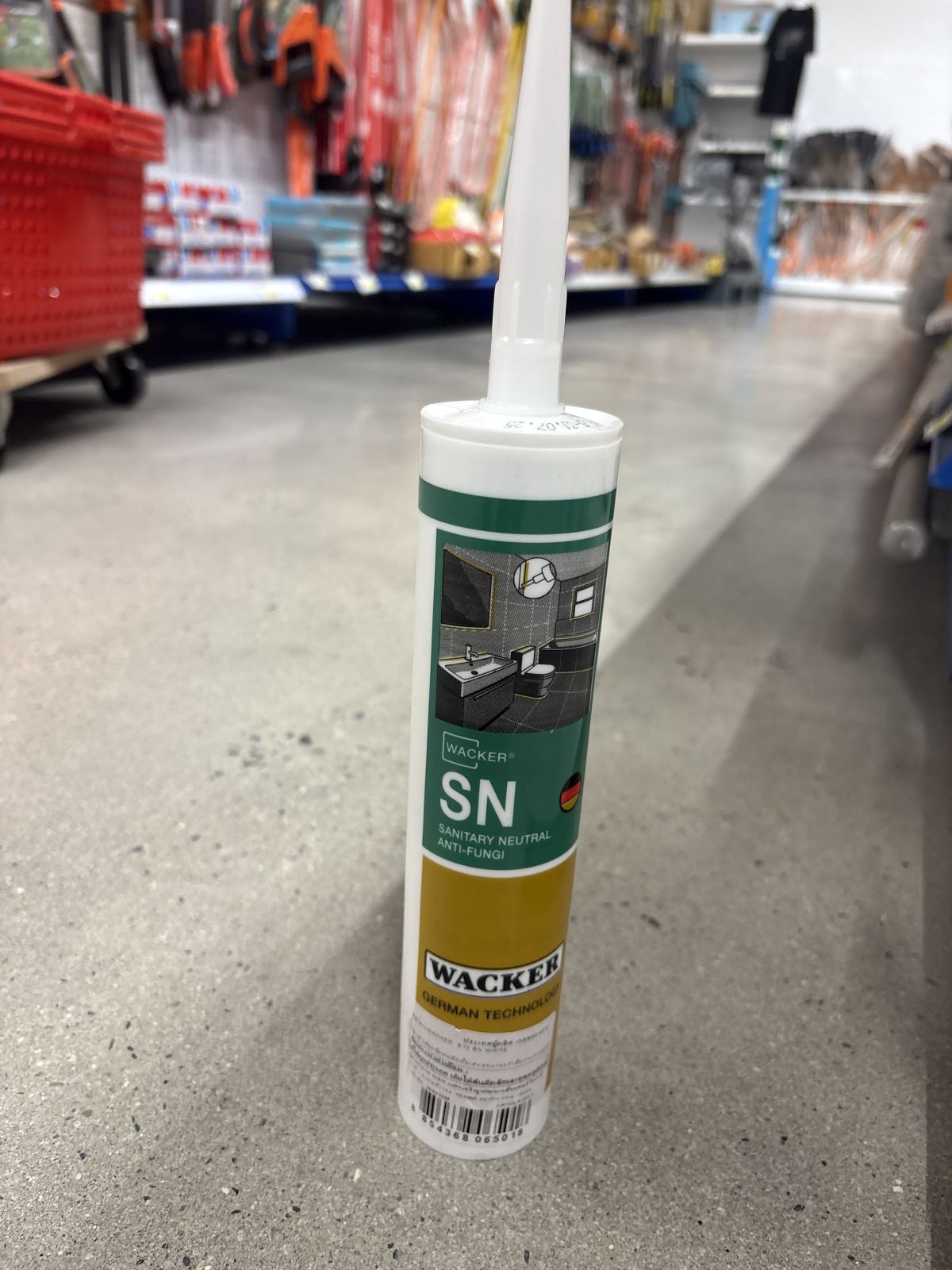 ซิลิโคน  WACKER กันเชื้อรา  #สีขาว