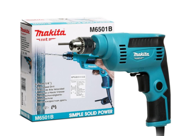สว่าน makita 1/4 ซ้ายขวาปรับรอบ (230w) M6501B