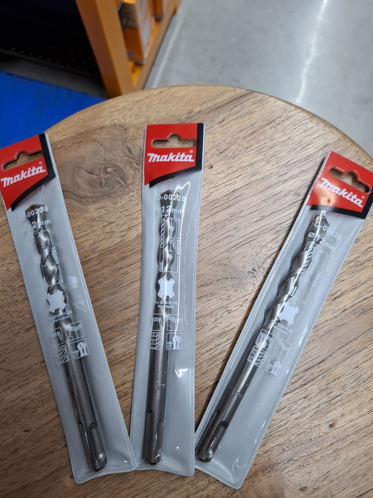 ดอกสว่านโรตารี makita แท้ 12*160 D-00614/D-00228