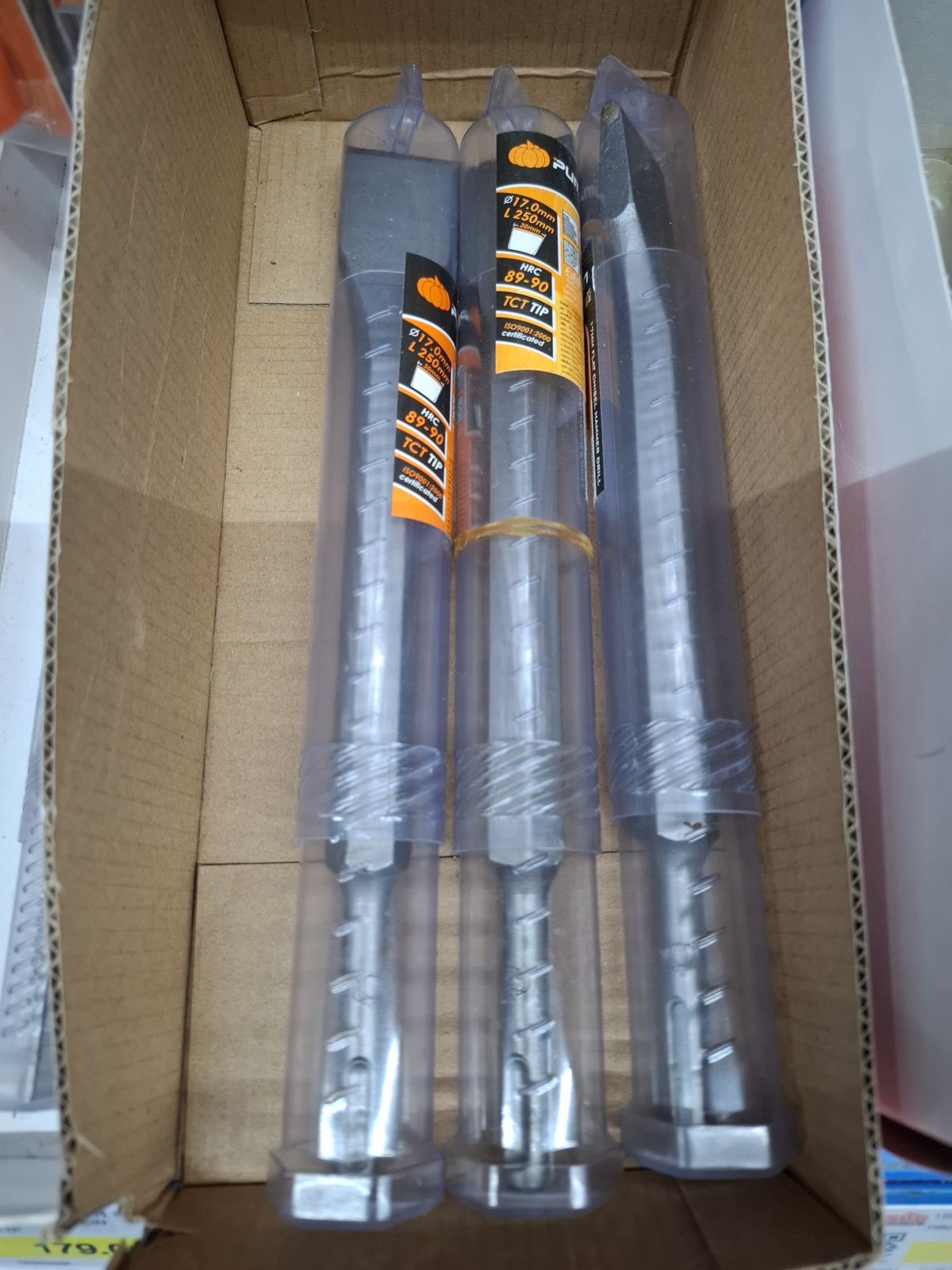 196122 ดอกสกัดโรตารี 17 มม. แบน PUMPKIN CS17F