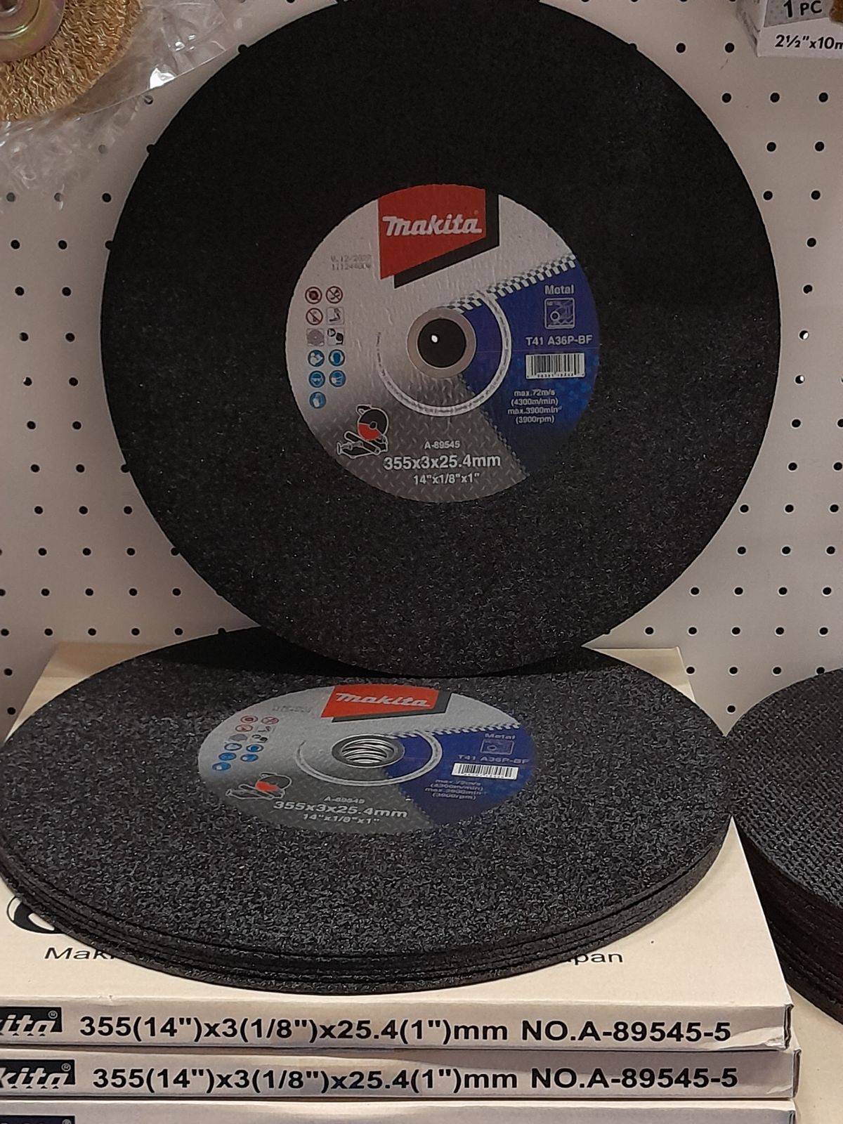 ใบตัดเหล็ก 14" makita  A-87585/A-89545