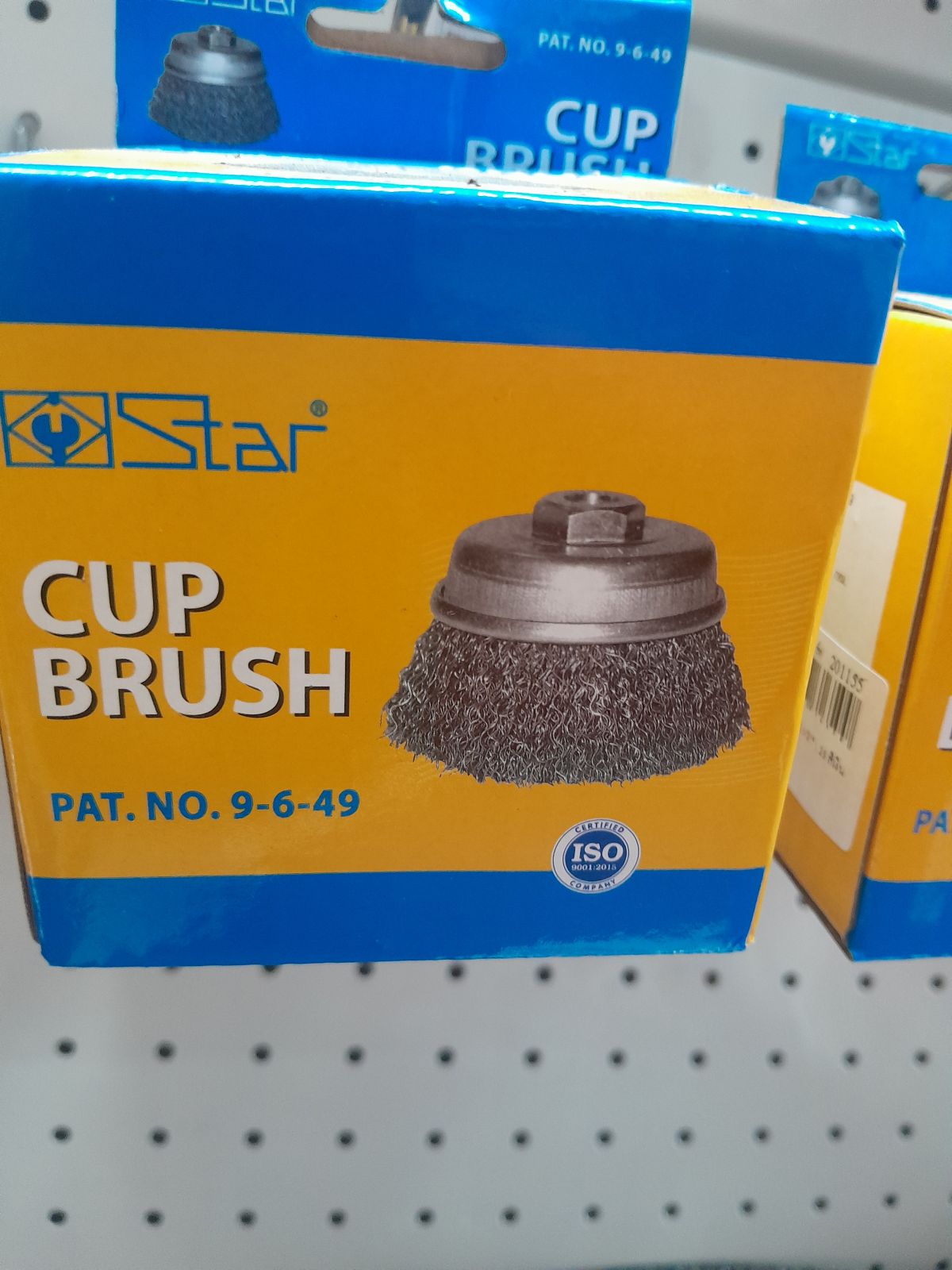 แปรงลวดกลม 3" STAR มีแกน