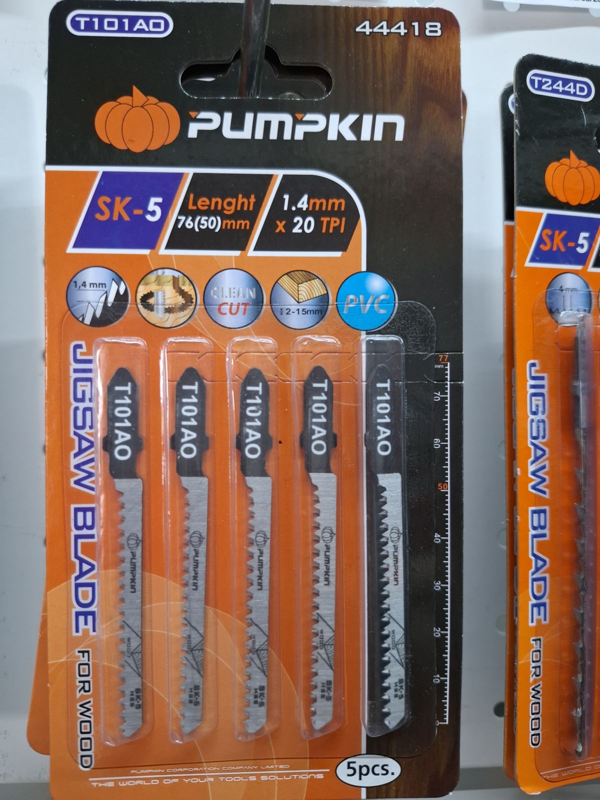 44418  ใบเลื่อยจิ๊กซอว์ T101AO PUMPKIN (FOR BOSCH)