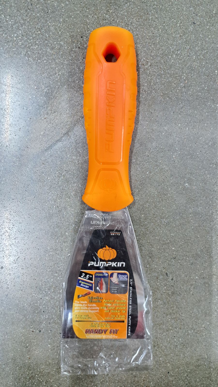 28172  เกียงโป้วสีสแตนเลสอย่างดี PTT-PTK2.5 PUMPKIN