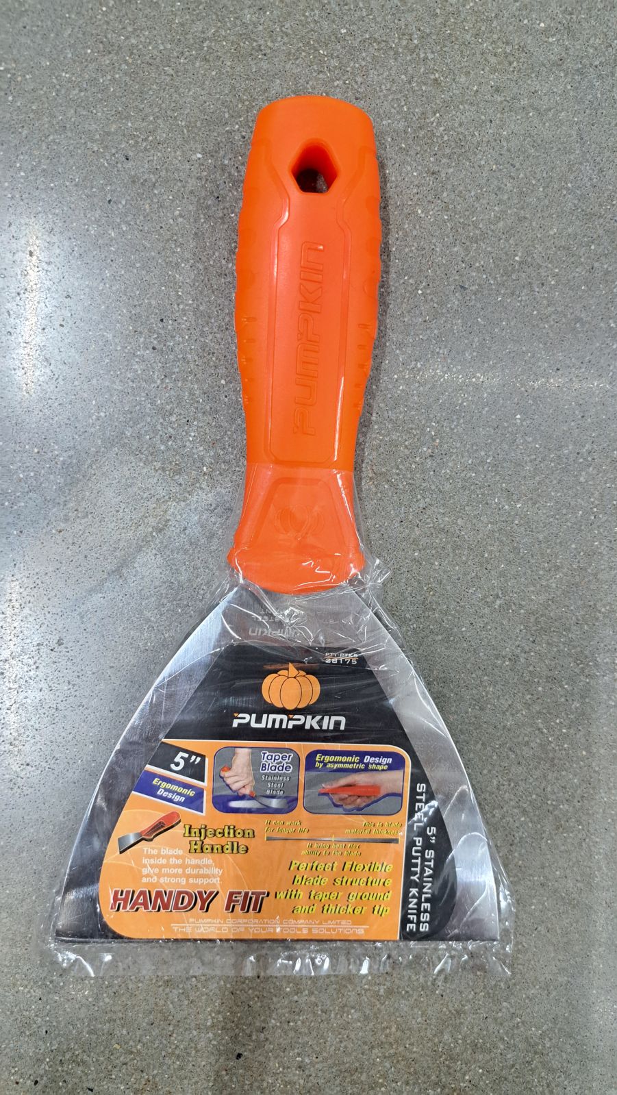 28175  เกียงโป้วสีสแตนเลสอย่างดี PTT-PTK5 PUMPKIN