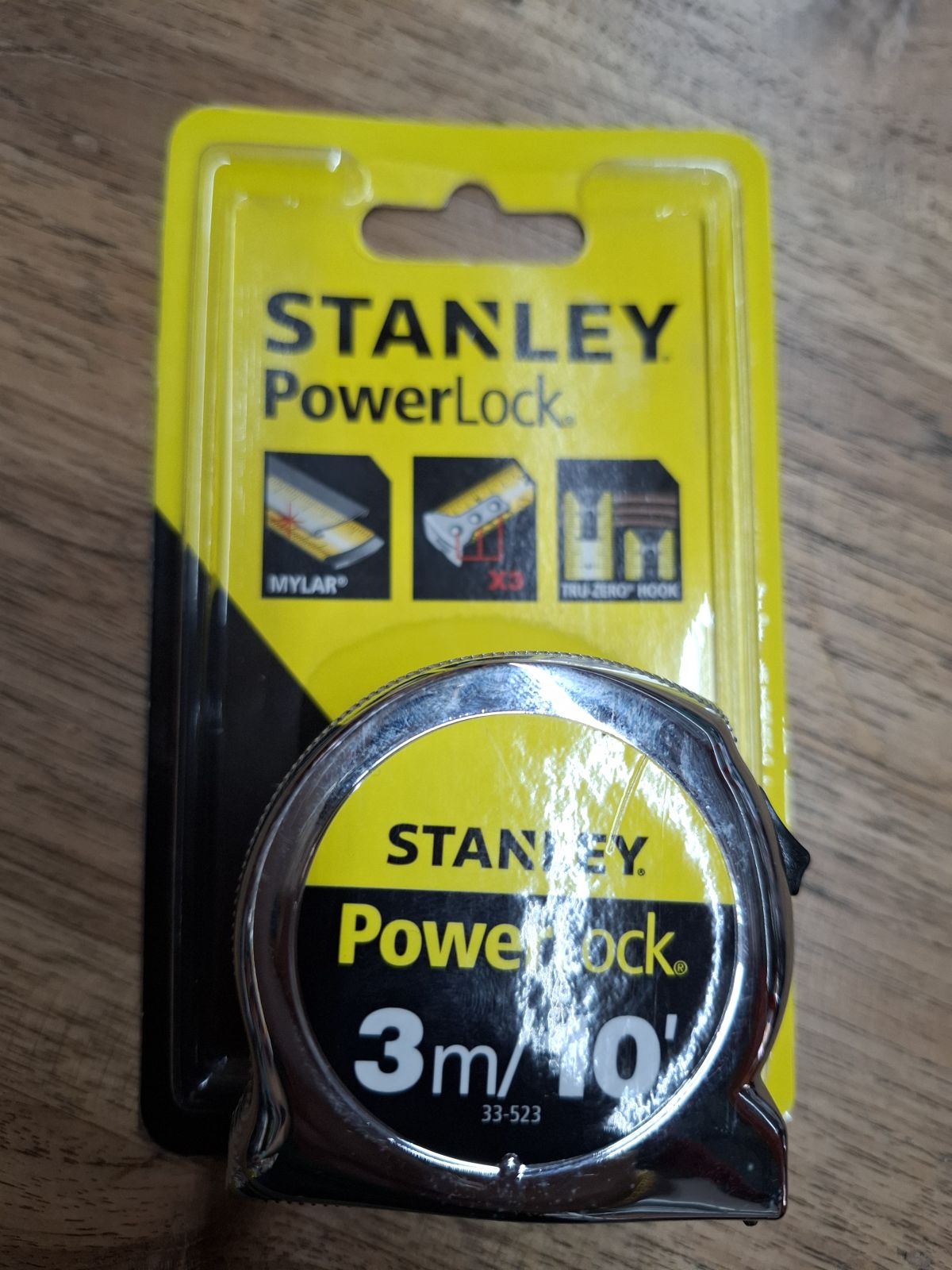 ตลับเมตร 3 ม. STANLEY แท้ 33-523