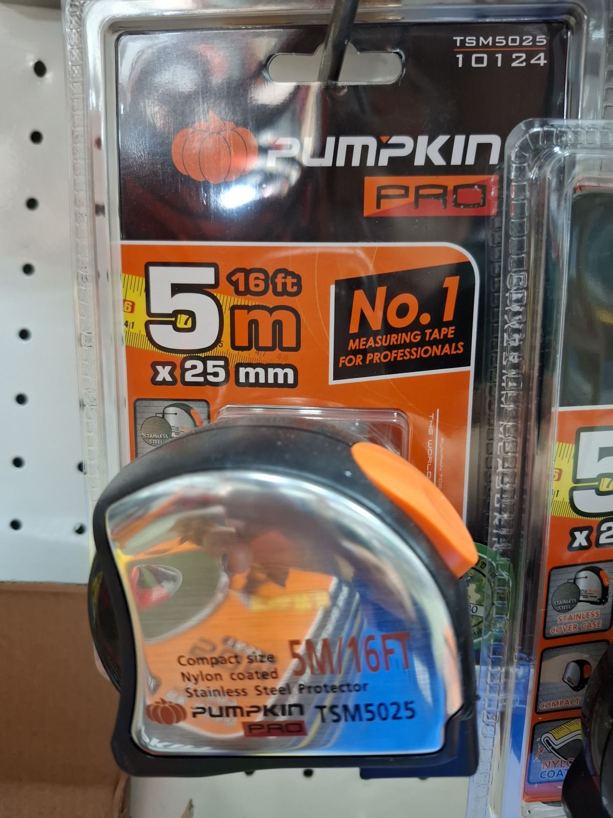 10124 ตลับเมตร PUMPKIN 5ม. TSM5025