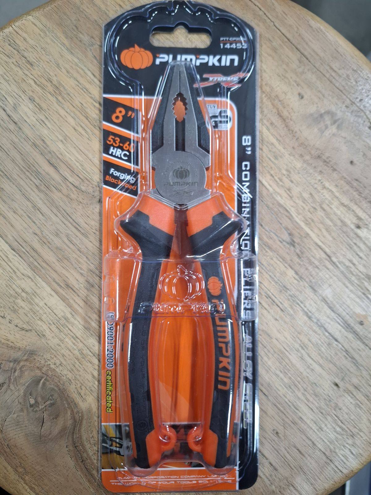 14453 คีมปากจิ้งจก PUMPKIN 8"