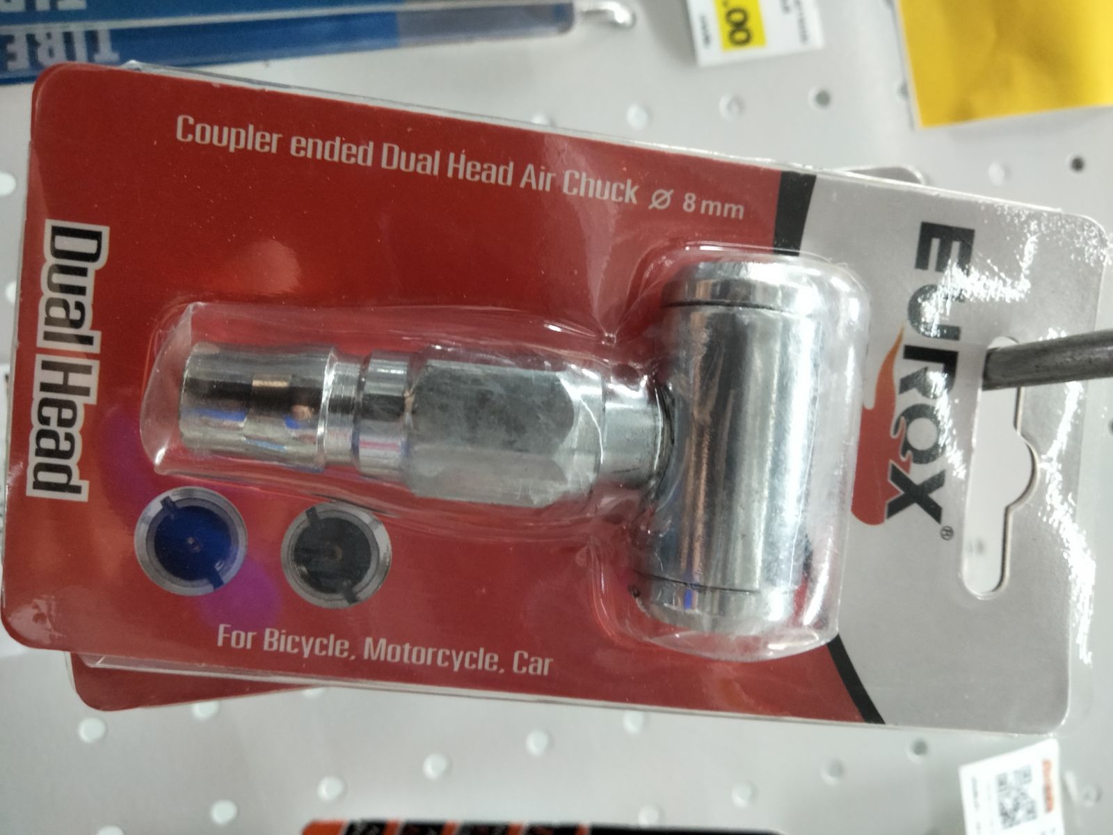 หัวเติมลมสั้นสองทาง EUROX