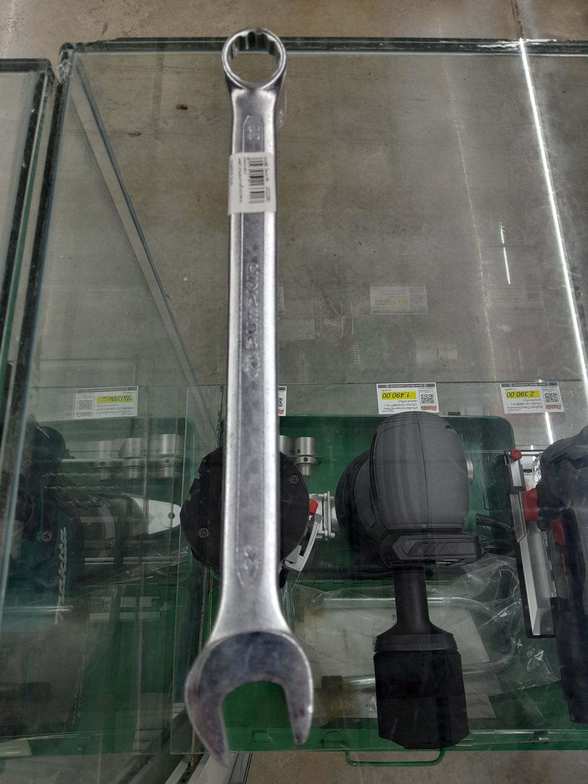 44667 ประแจแหวนข้างปากตาย PUMPKIN 22 มม.