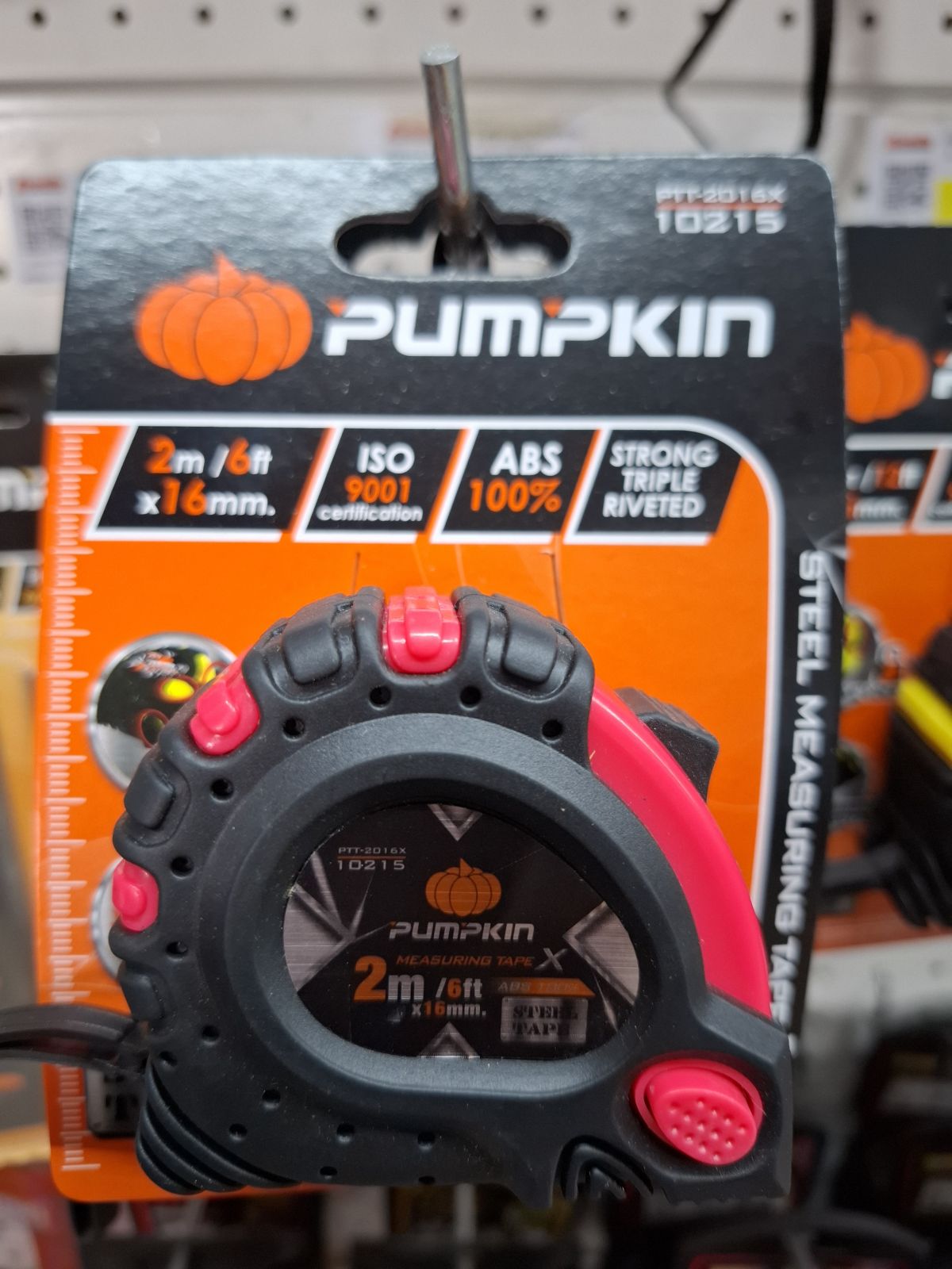 10215 ตลับเมตร PUMPKIN 2ม. PT&T-2016X