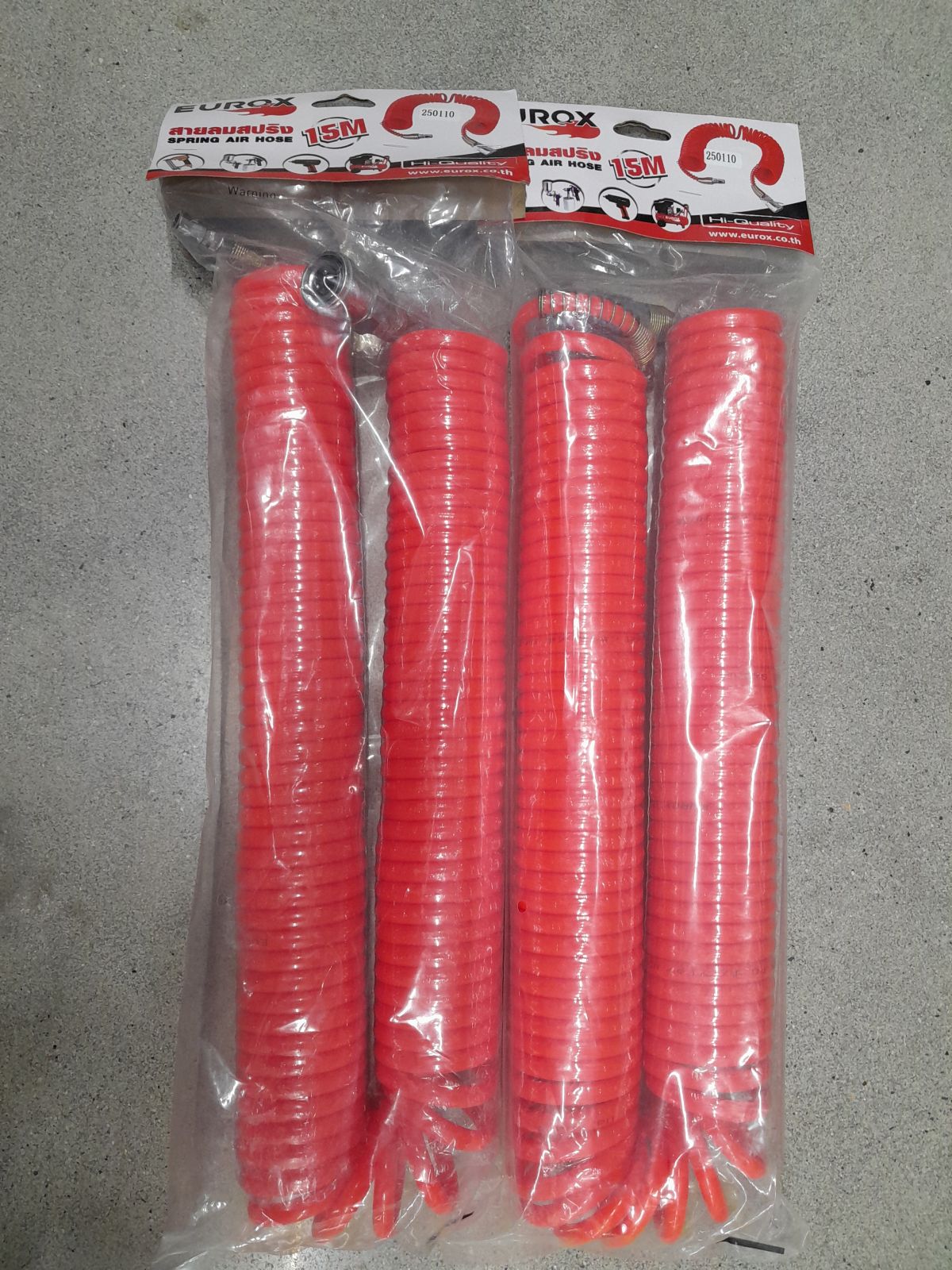 สายลมสปริง EUROX 15 M  5*8 ส้ม