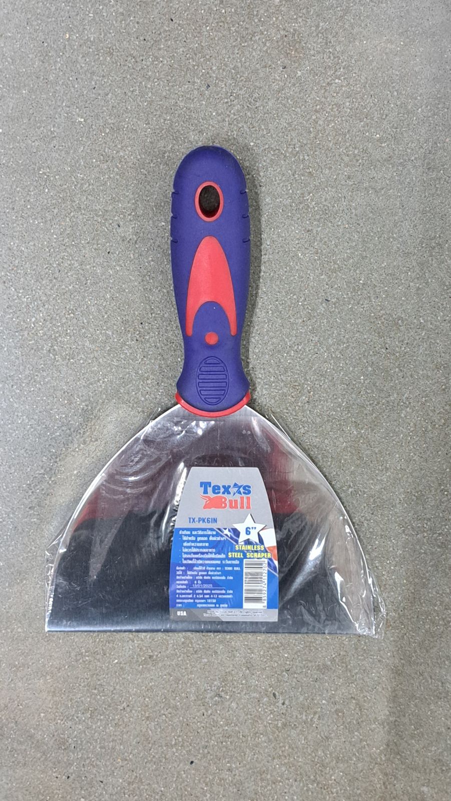 TX-PK6IN เกียงโป้วสี  6" Texas  Bull