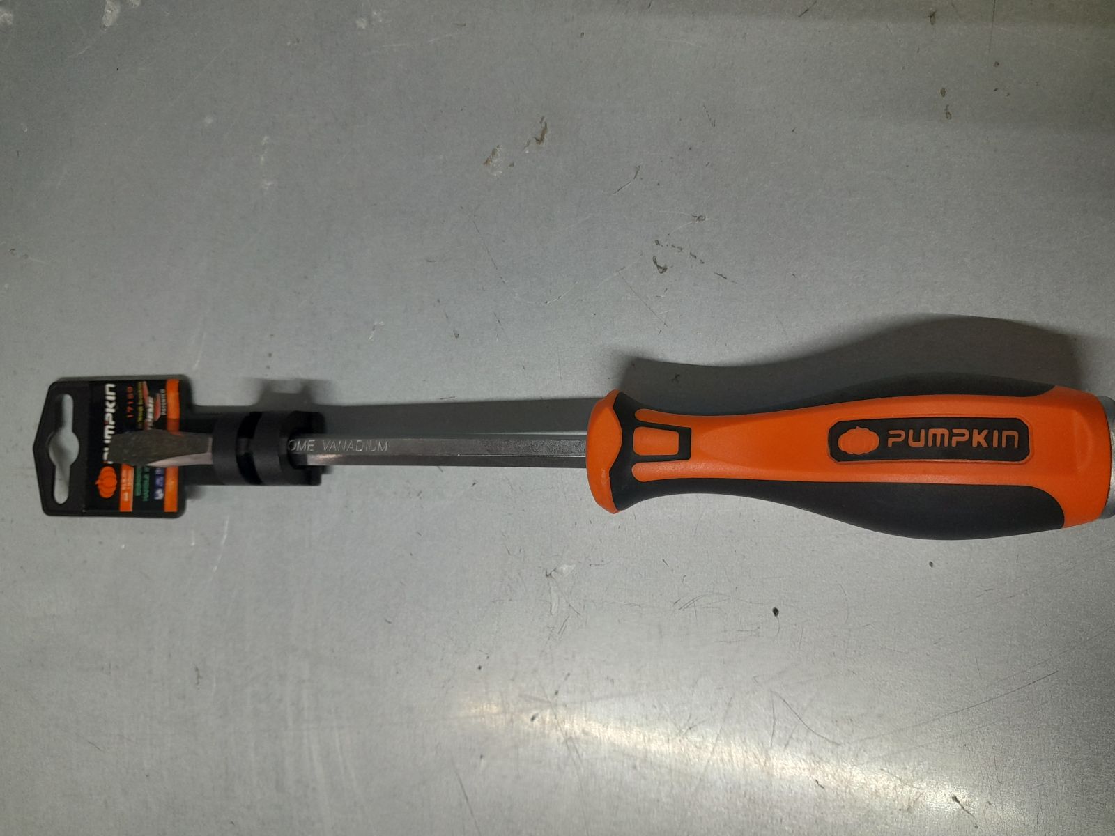 17159  ไขควงหัวทะลุ PUMPKIN รุ่น EXTRENE แบน 8*150mm.